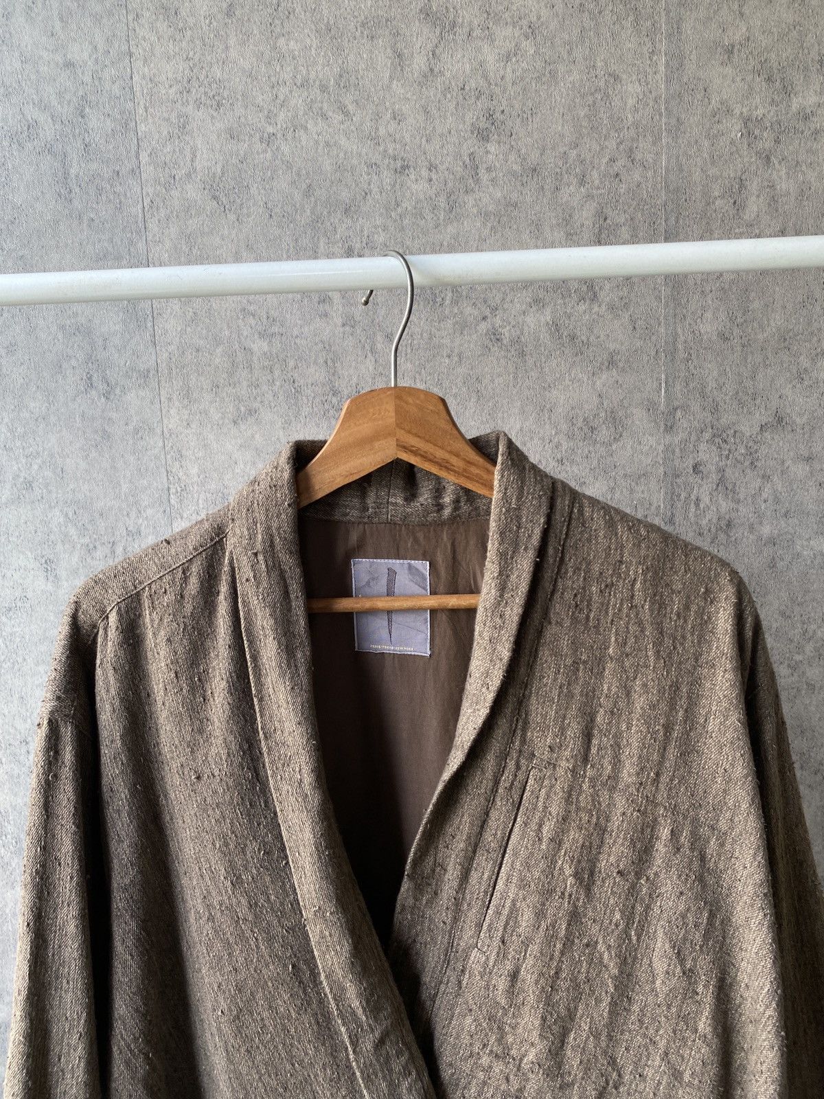 Issey Miyake Vintage 80’s Issey Miyake Mini Kimono Design Jacket Size US L / EU 52-54 / 3 - 4 Thumbnail