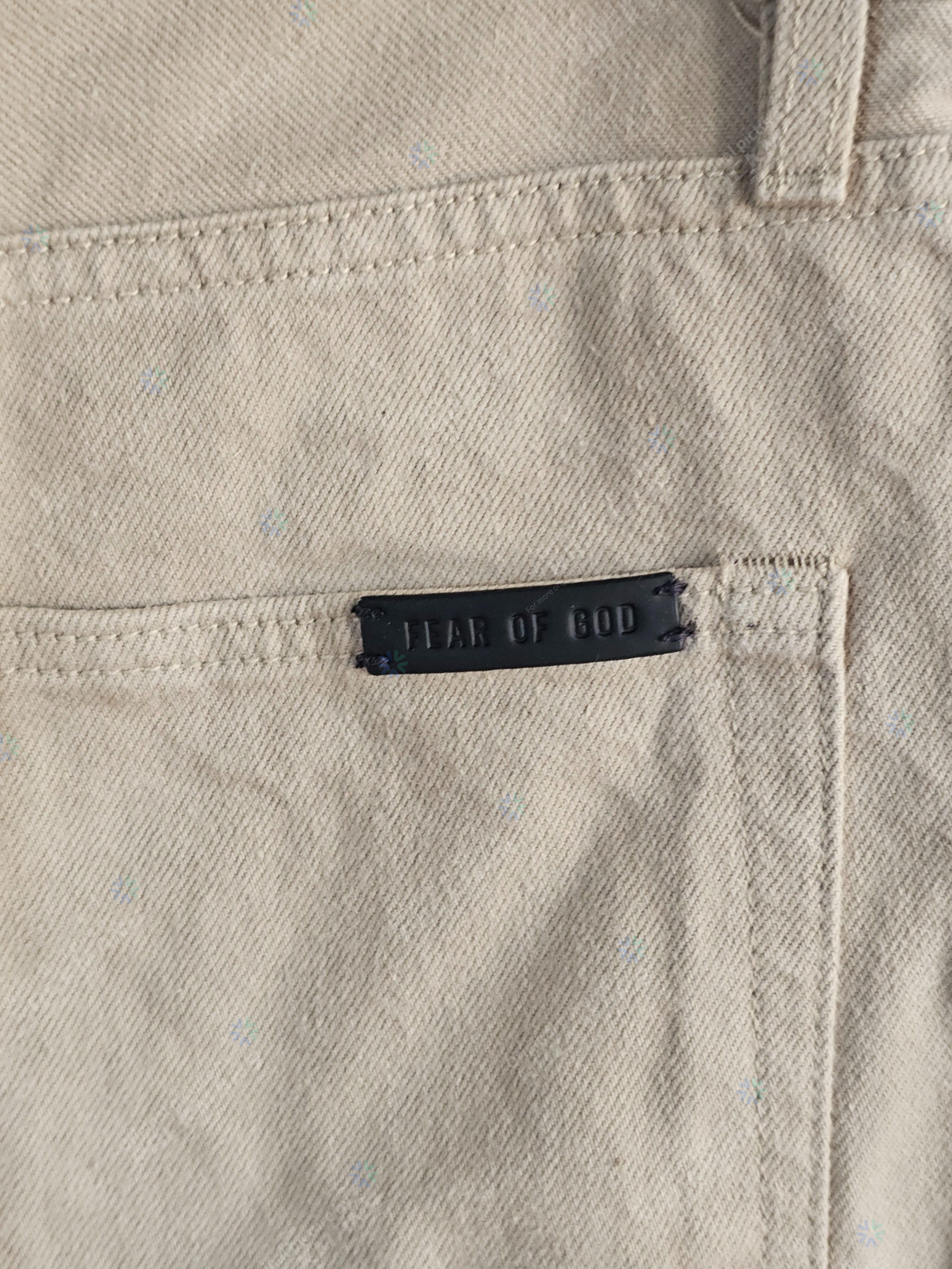 Fear of God Fear of God Straight 5-Pocket Jeans in Washed Dune Size 30 Size US 30 / EU 46 - 4 Thumbnail