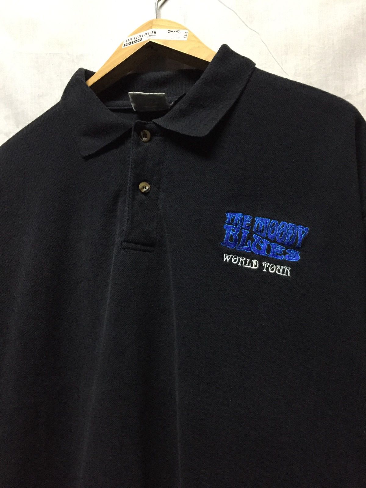 ❗️Accept Offer❗️Vintage 90s The Moody Blues World Tour Polo