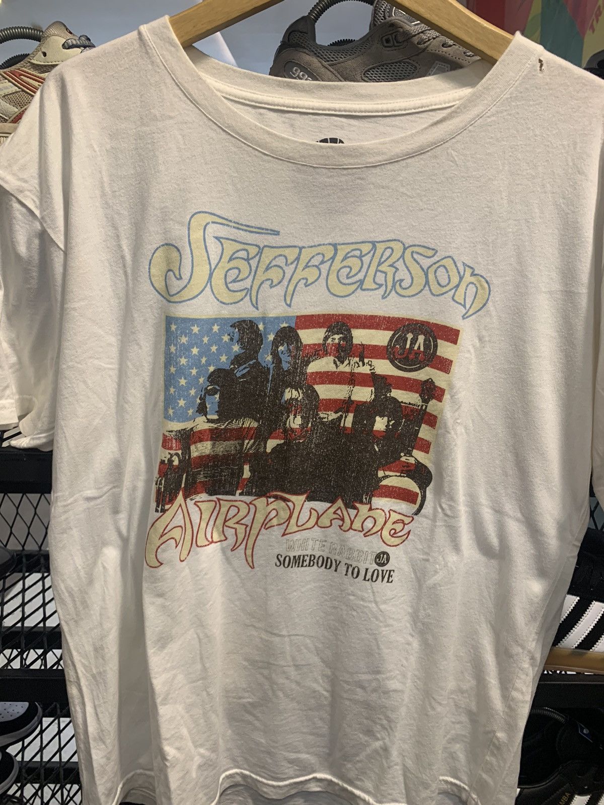 Band Tees × Vintage Vintage Jefferson Airplane Band Tee 🎸 Psychedelic Rock Shirt Size US L / EU 52-54 / 3 - 1 Thumbnail
