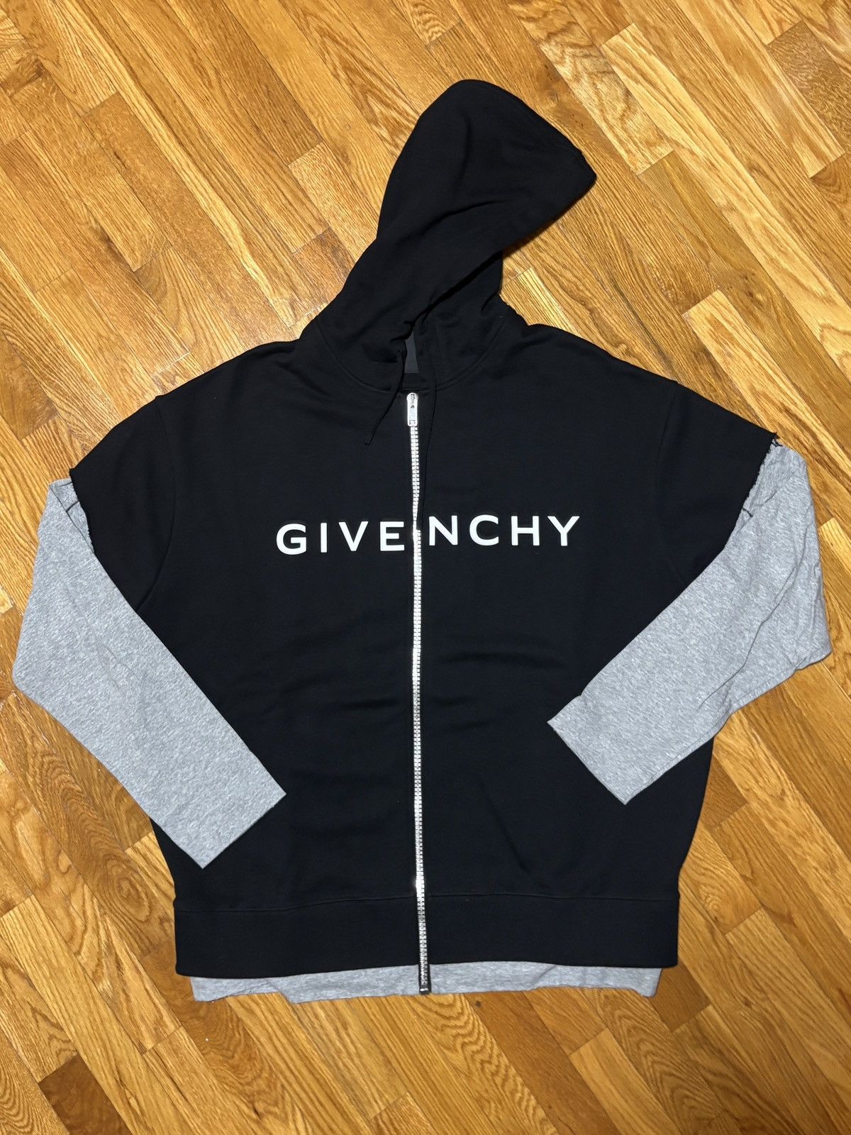 Givenchy Hooded Zip-Up Jacket