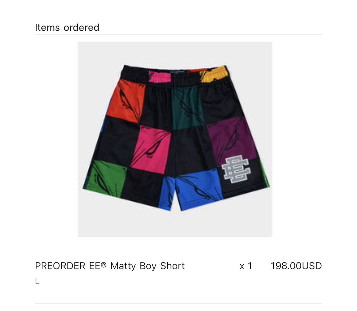Eric Emanuel Eric Emanuel Matty Boy Black Shorts Large Size US 32 / EU 48 - 1 Preview