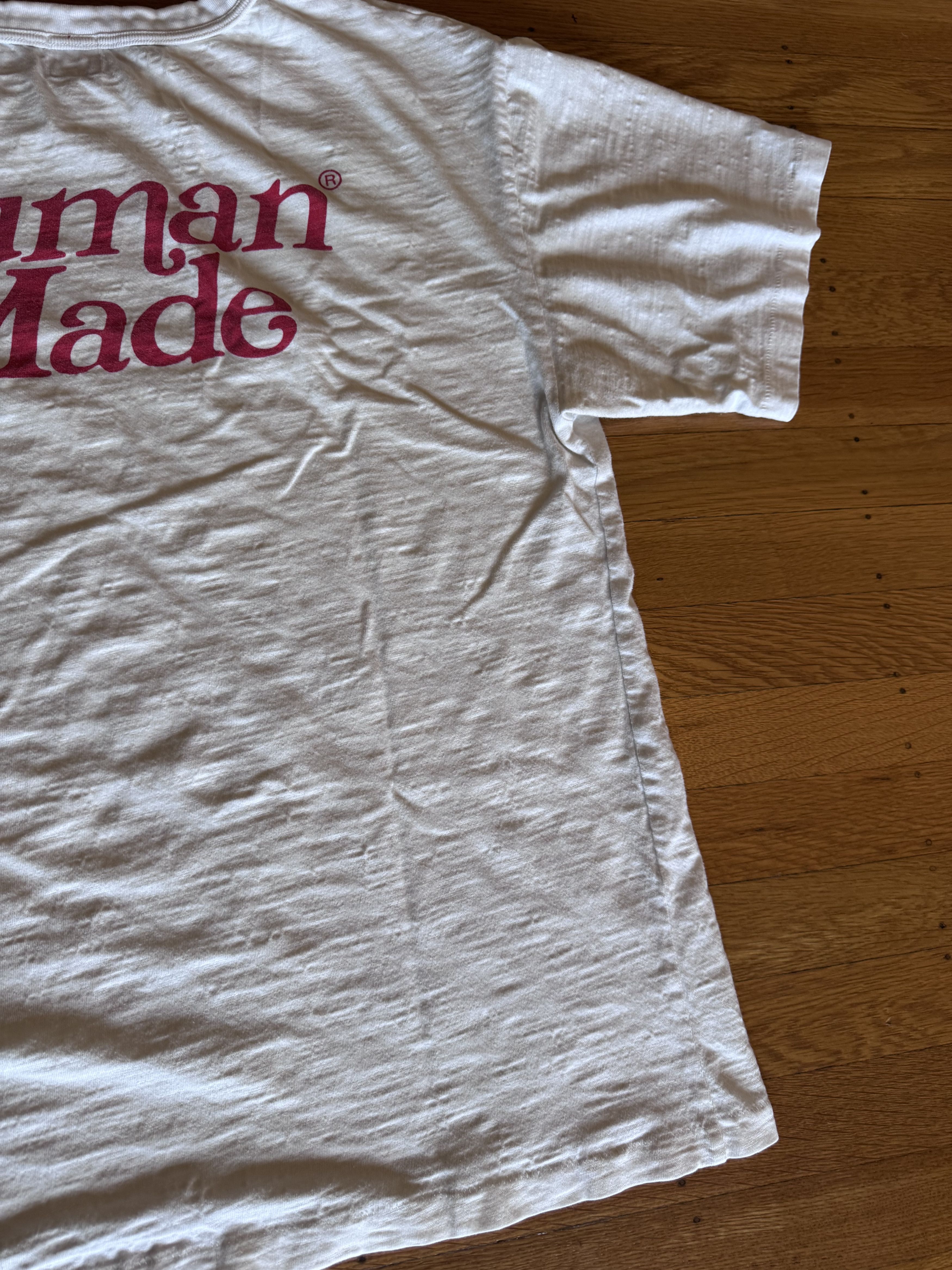 Girls Don't Cry × Human Made Human Made Girls Don't Cry White Loopwheel Tee Size US XL / EU 56 / 4 - 13 Thumbnail
