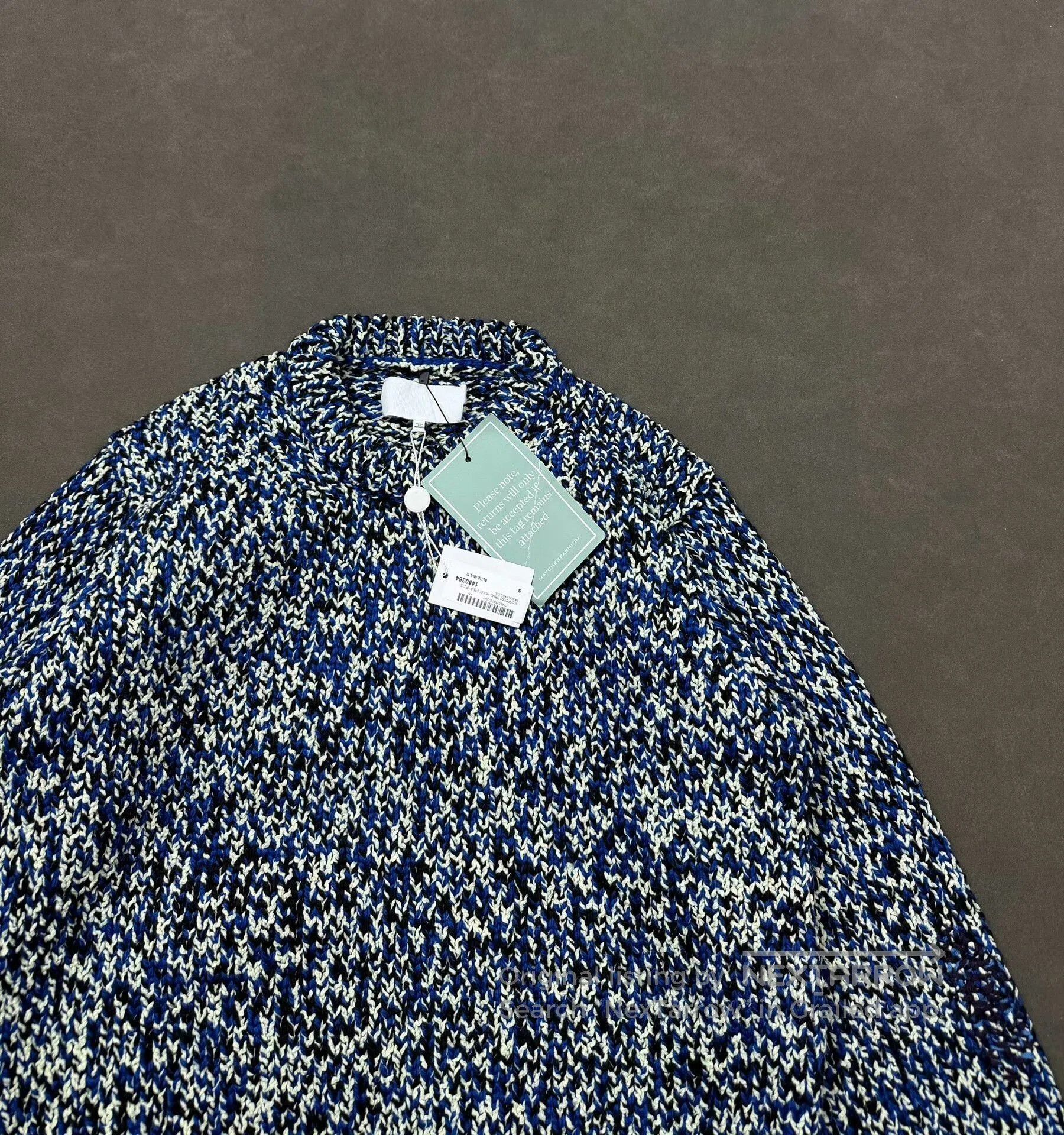 Maison Margiela maison margiela blue snowflake knit sweater. Size US S / EU 44-46 / 1 - 4 Thumbnail
