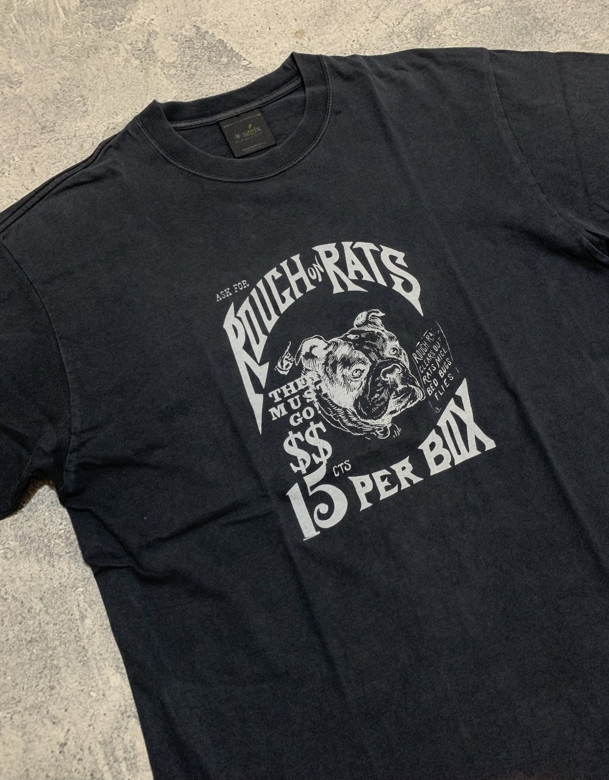 Neighborhood × Vintage Vintage Neighborhood Rough on Rats Tshirt Size US M / EU 48-50 / 2 - 2 Thumbnail