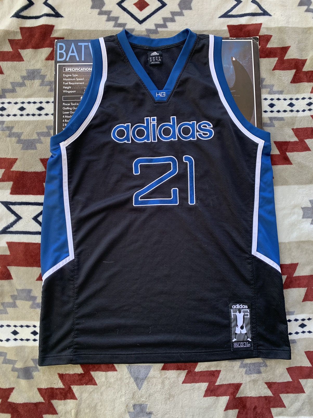 Adidas × Vintage Kevin Garnet Minnesota Timberwolves jersey Size US XXL / EU 58 / 5 - 1 Thumbnail