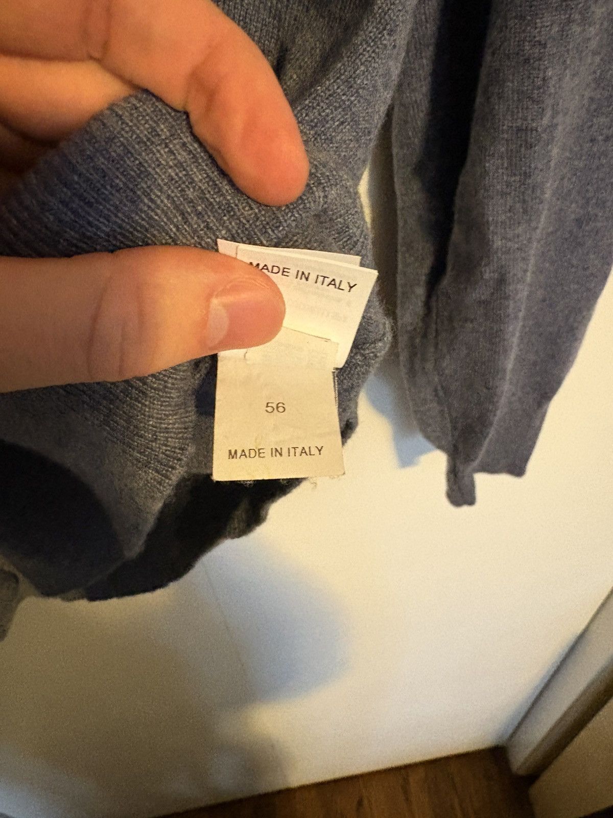 Brunello Cucinelli Brunello Cucinelli 100% Cashmere Quarter Zip Sweater XL Size US XL / EU 56 / 4 - 4 Thumbnail