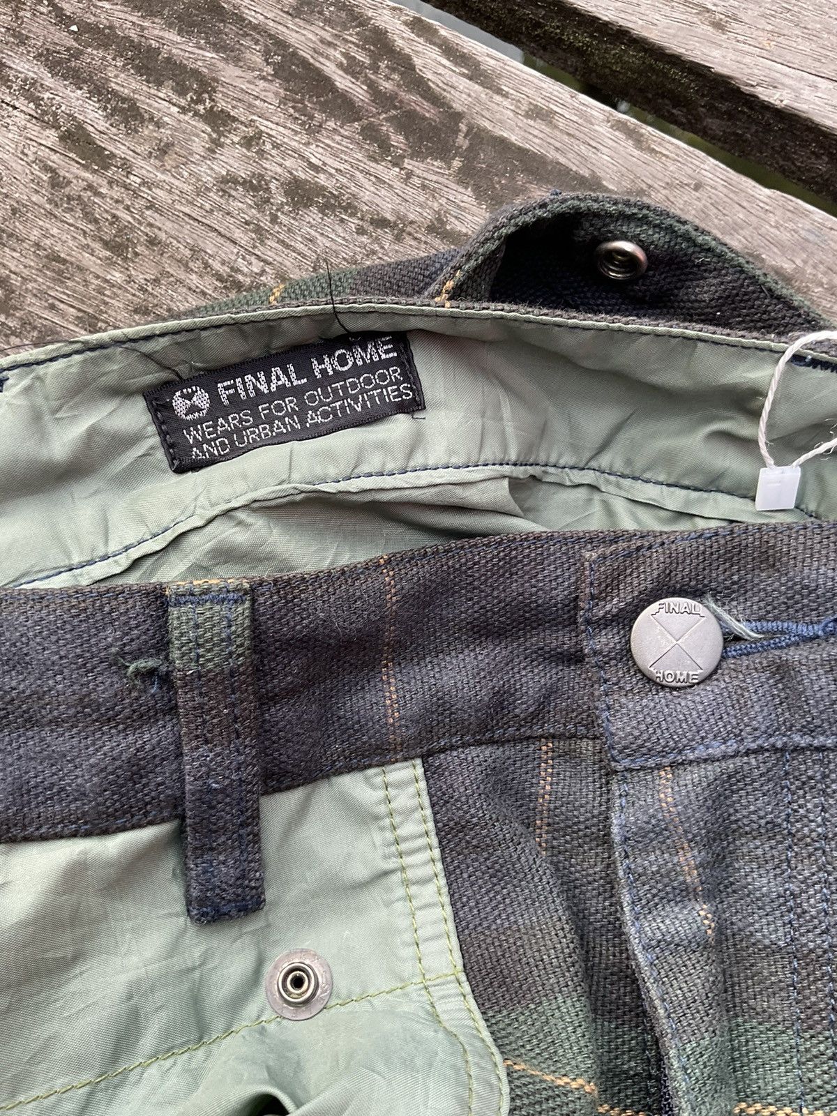 Final Home × If Six Was Nine × Issey Miyake Vintage final home survival pant double pocket Size US 33 - 9 Thumbnail