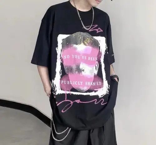 Japanese Brand New Collection Cool Graphics Design Baggy Tshirt Unisex Size US L / EU 52-54 / 3 - 1 Thumbnail