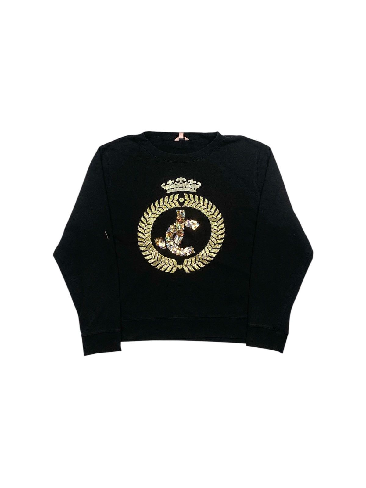 Juicy Couture Juicy Coutore Crowned Wide Boxy Crewneck Size XL / US 12-14 / IT 48-50 - 1 Thumbnail