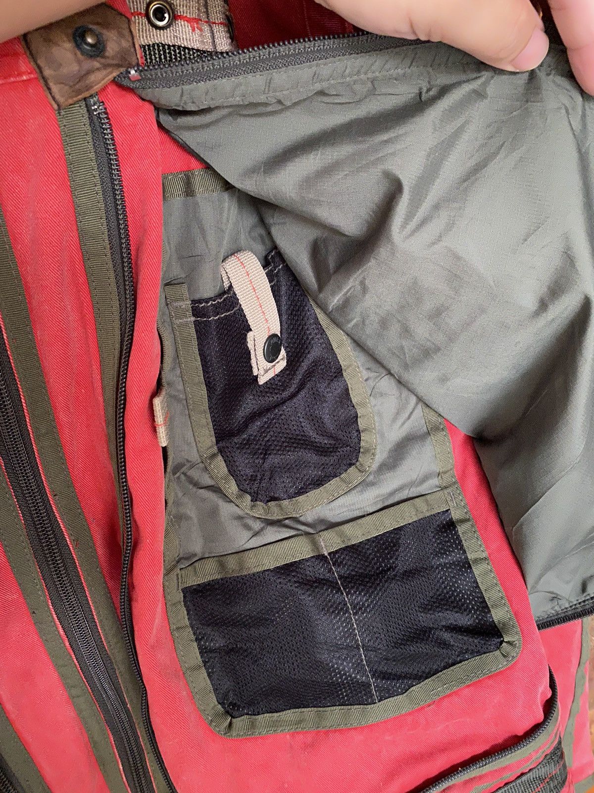 Avirex × Japanese Brand Vtg Avirex Analoq Q 3D cargos parachute bondage jacket Size US L / EU 52-54 / 3 - 16 Thumbnail