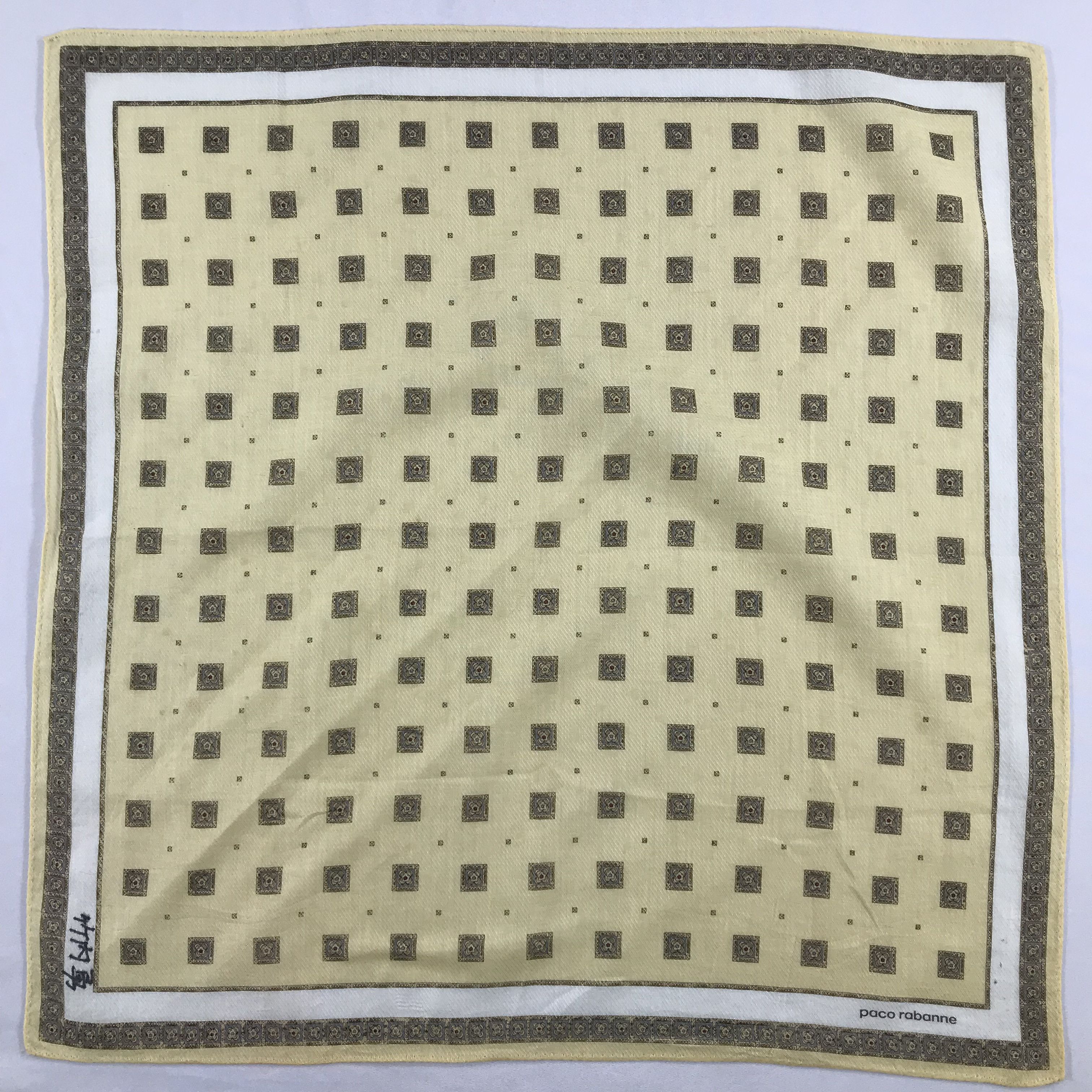 Vintage Paco Rabanne Bandana / Handkerchief / Neckerchief - S2144 Size ONE SIZE - 1 Thumbnail