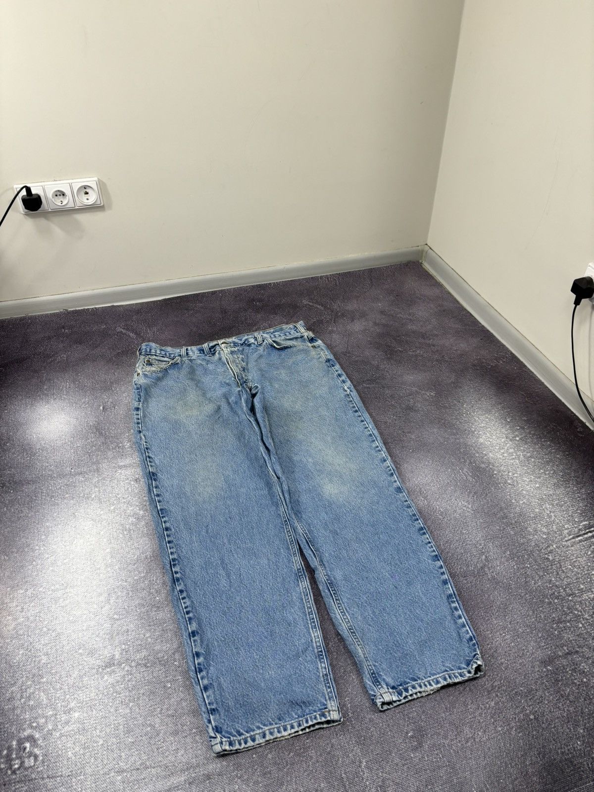 Carhartt Vintage Carhartt Relaxed Fit Heavy Blue Denim Baggy Jeans Size US 42 / EU 58 - 9 Thumbnail