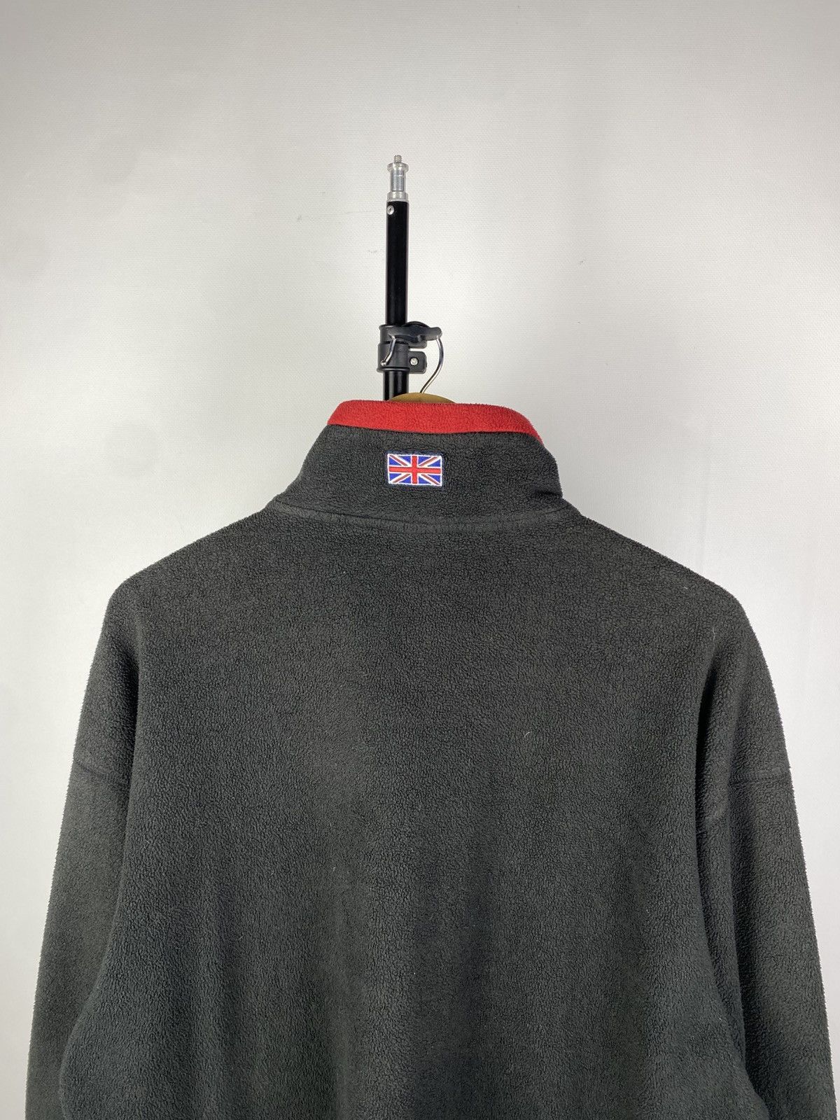 Reebok × Vintage Vintage 90s Reebok BIG LOGO Fleece 1/4 Sweatshirt Size US XL / EU 56 / 4 - 6 Thumbnail