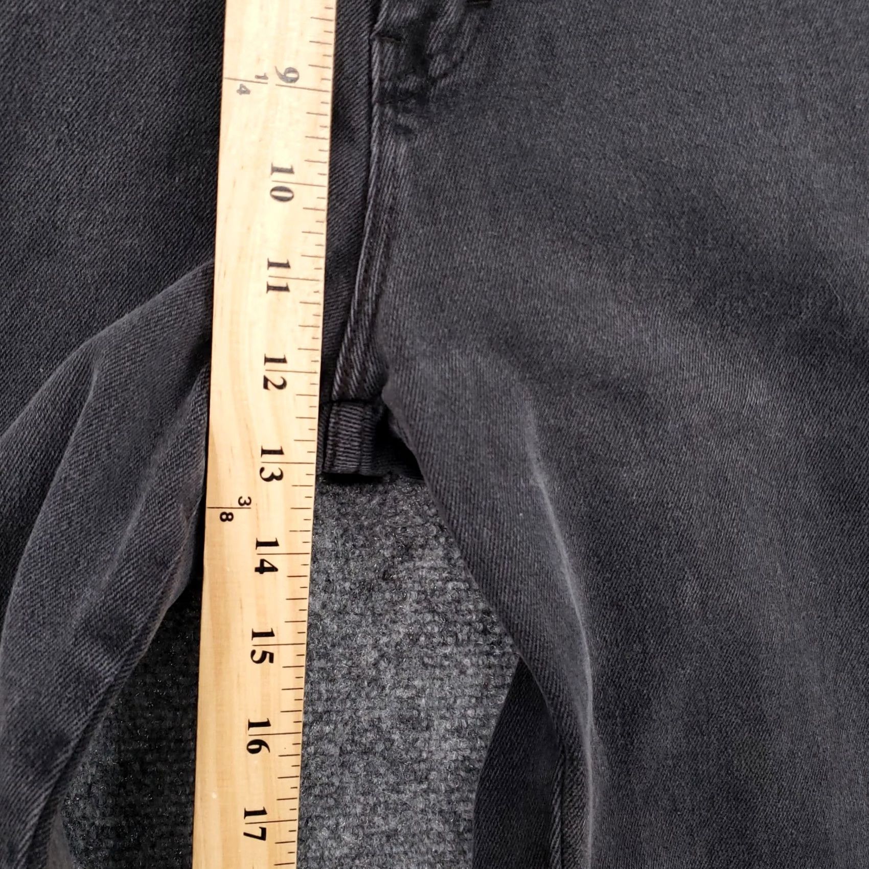 Jordache VINTAGE Jordache Jeans Womens Size 30 Gray Skinny Stretch High Rise Dark Wash Denim Size 30" / US 8 / IT 44 - 6 Thumbnail