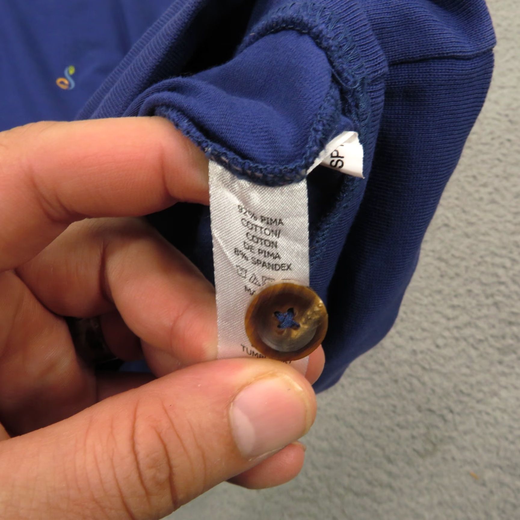 Vintage B Draddy Sweater Mens Large 1/4 Zip Golf Pullover Long Sleeve Henley Shirt Blue Casual Jersey Size US L / EU 52-54 / 3 - 7 Thumbnail