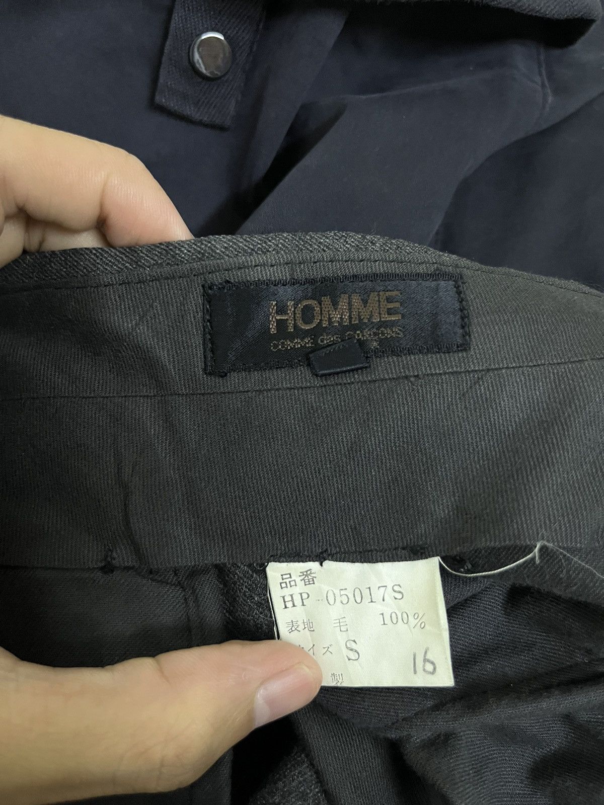 Comme des Garcons Homme Comme Des Garcons Homme Trousers Size US 30 / EU 46 - 4 Thumbnail