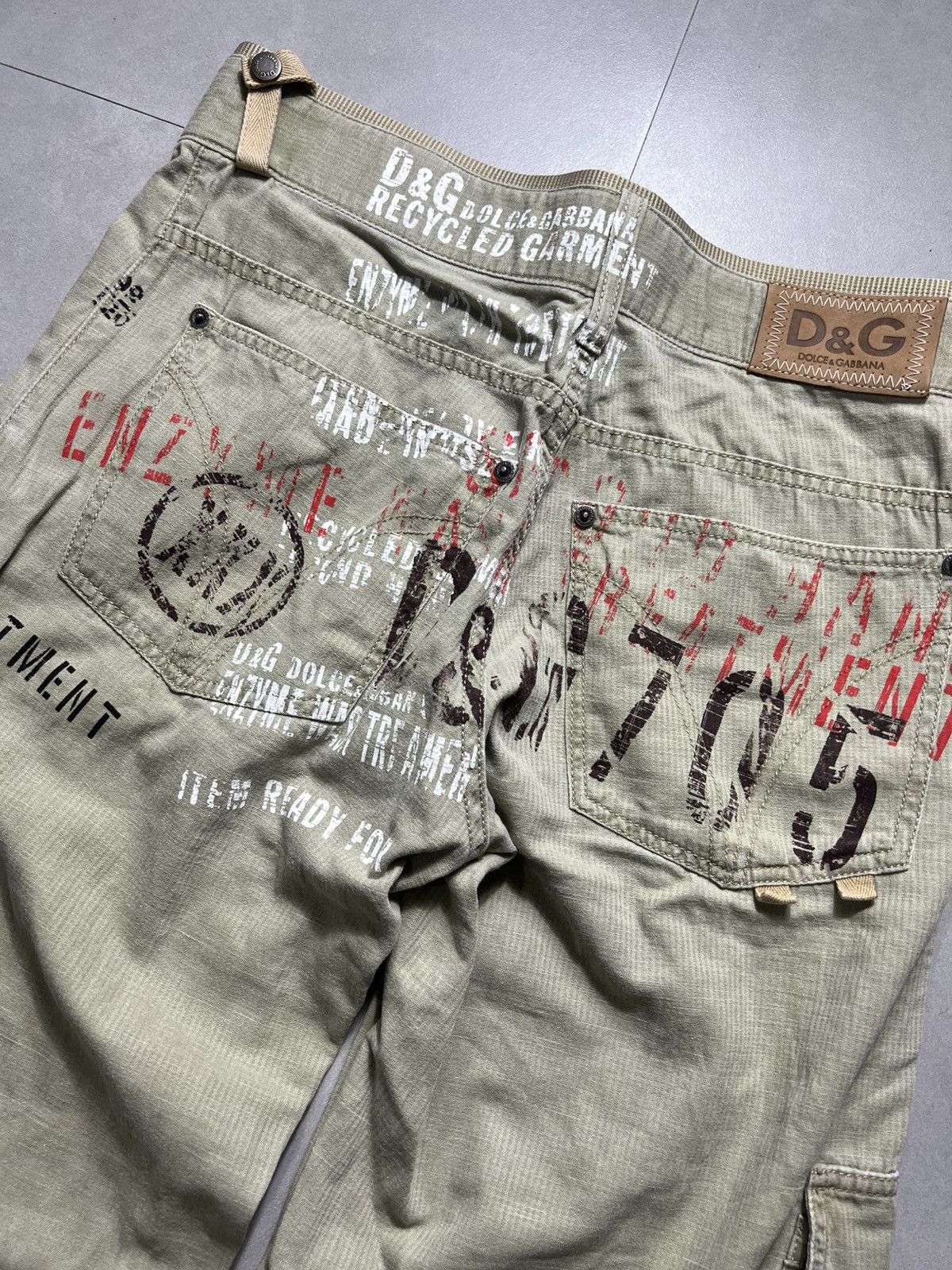 Dolce & Gabbana Dolce & Gabbana - S/S '05 Utilitarian Naval Pants Size 32" / US 10 / IT 46 - 12 Thumbnail