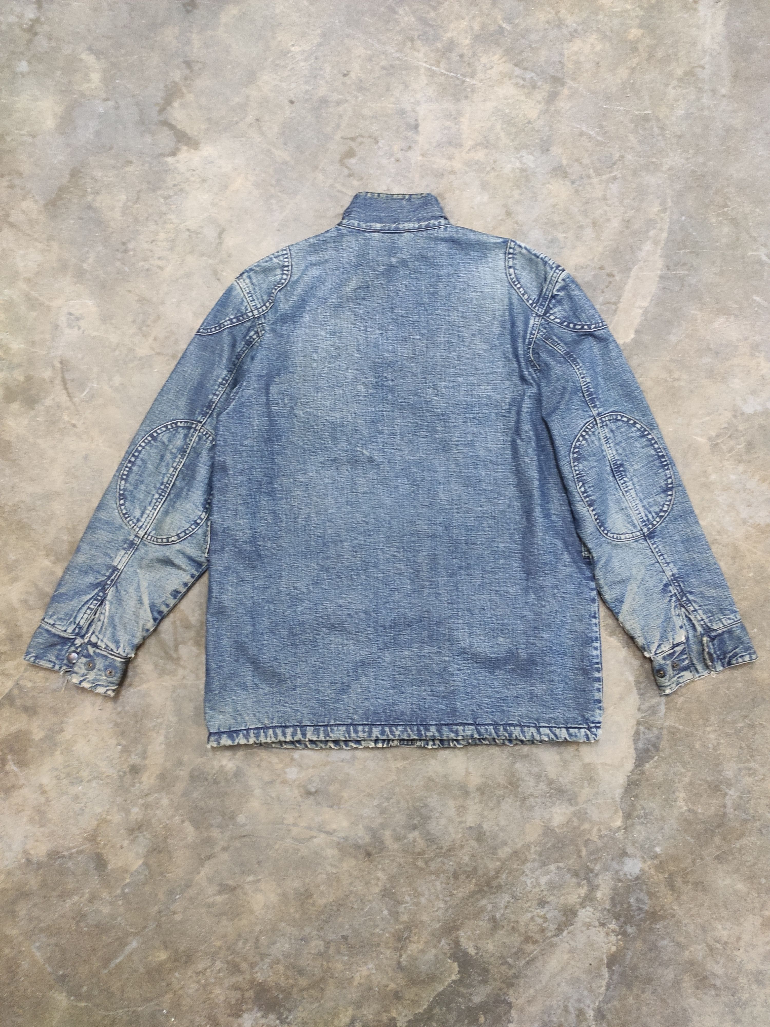 Eternal Vintage Eternal Japan Denim jacket distressed HARAJUKU Size US M / EU 48-50 / 2 - 8 Thumbnail