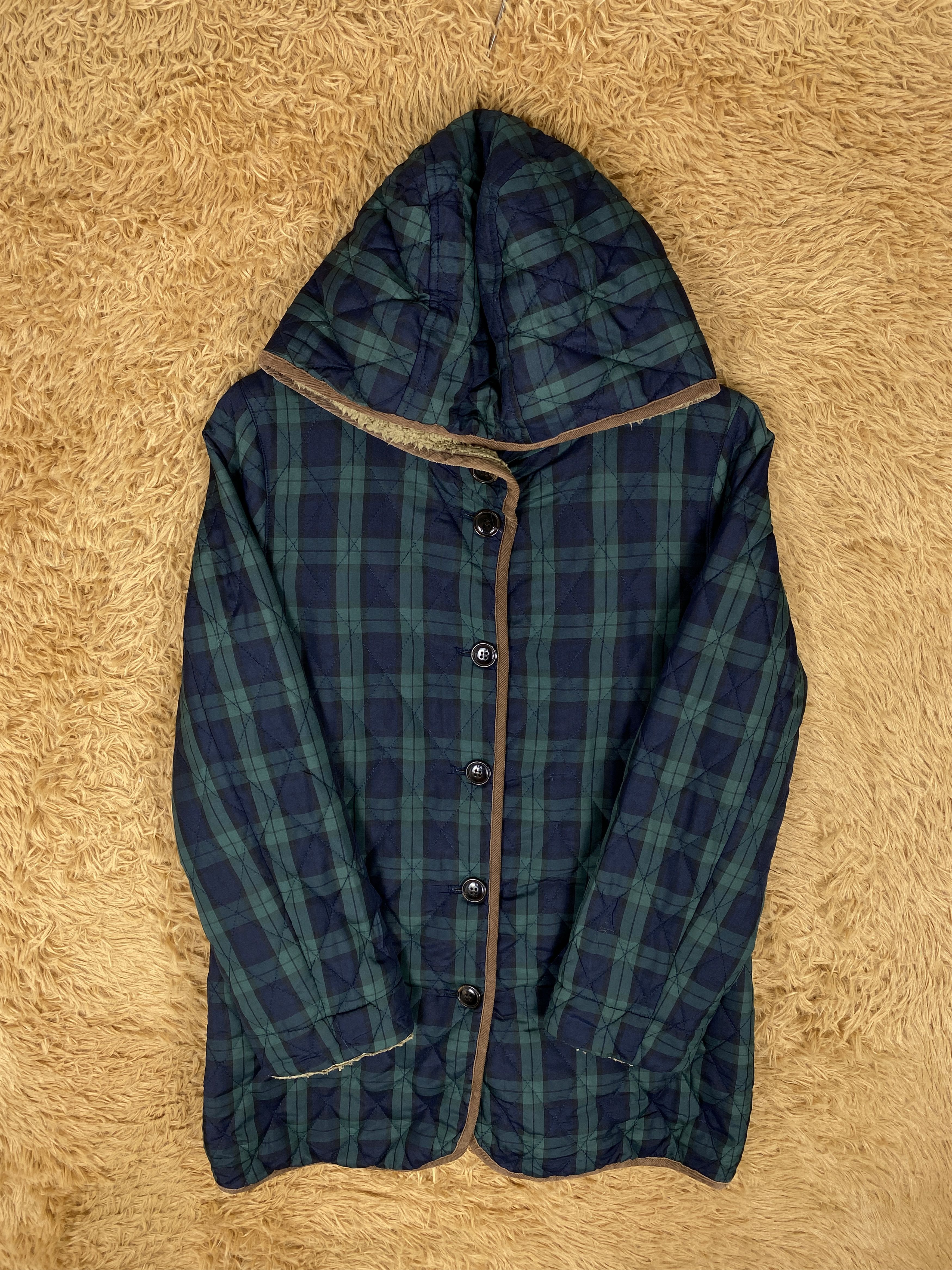 Japanese Brand Vintage Japanese Brand Hoodie Flannel Jacket J2327 Size US S / EU 44-46 / 1 - 3 Thumbnail