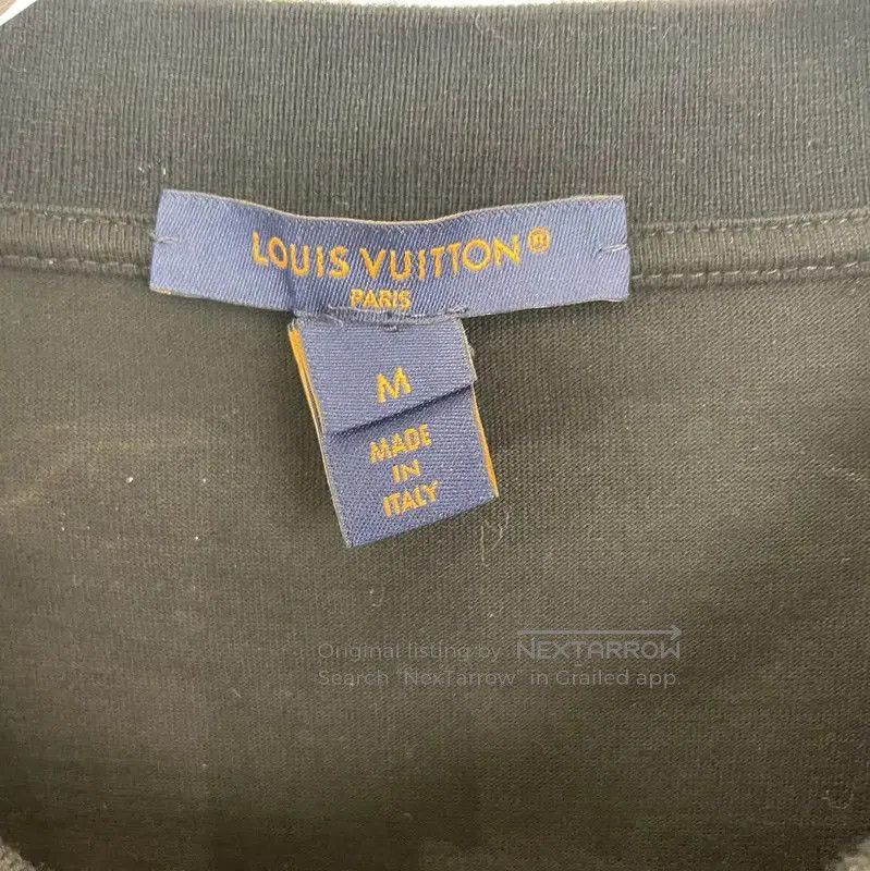Louis Vuitton Louis Vuitton Black Summer Cotton Short Sleeve Tee . Size M / US 6-8 / IT 42-44 - 5 Thumbnail