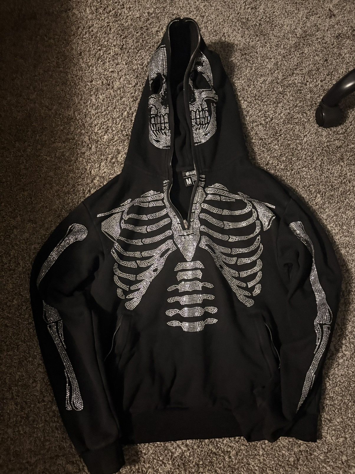 GUAPI limited edition skeleton gaupi hoodie Size US M / EU 48-50 / 2 - 3 Thumbnail
