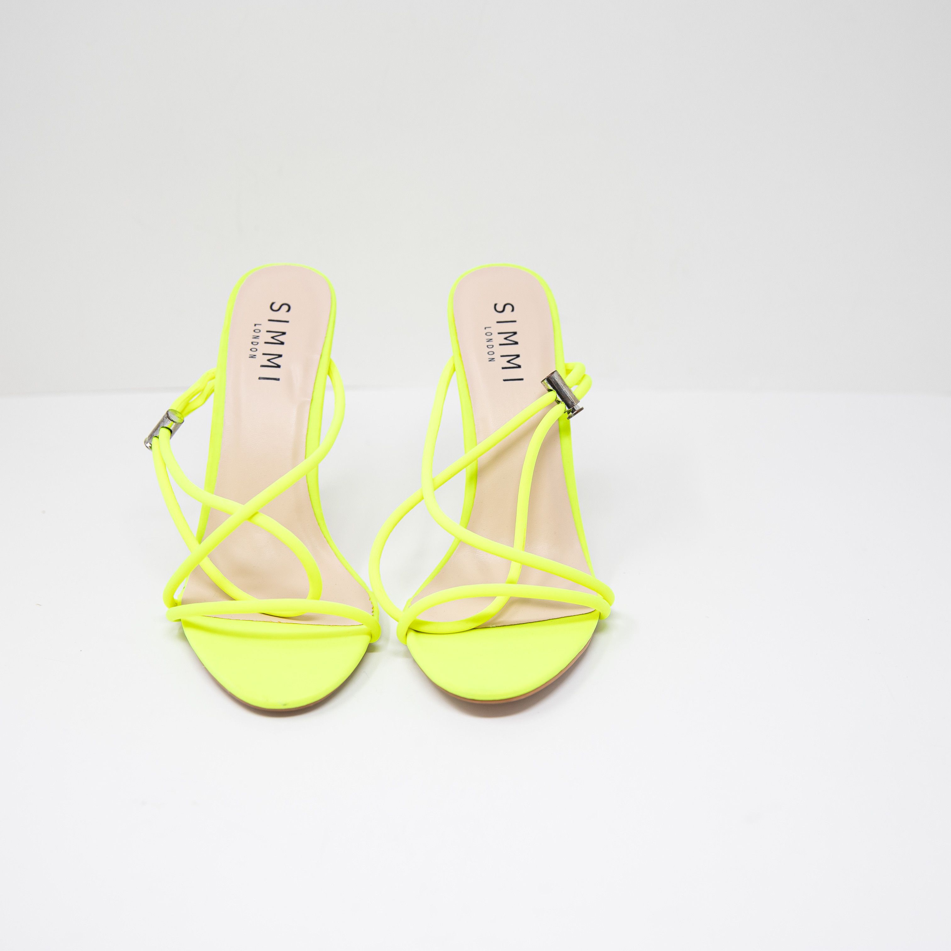 Other Simmi Cassie Neon Yellow Neoprene Open Size US 6 / IT 36 - 2 Thumbnail