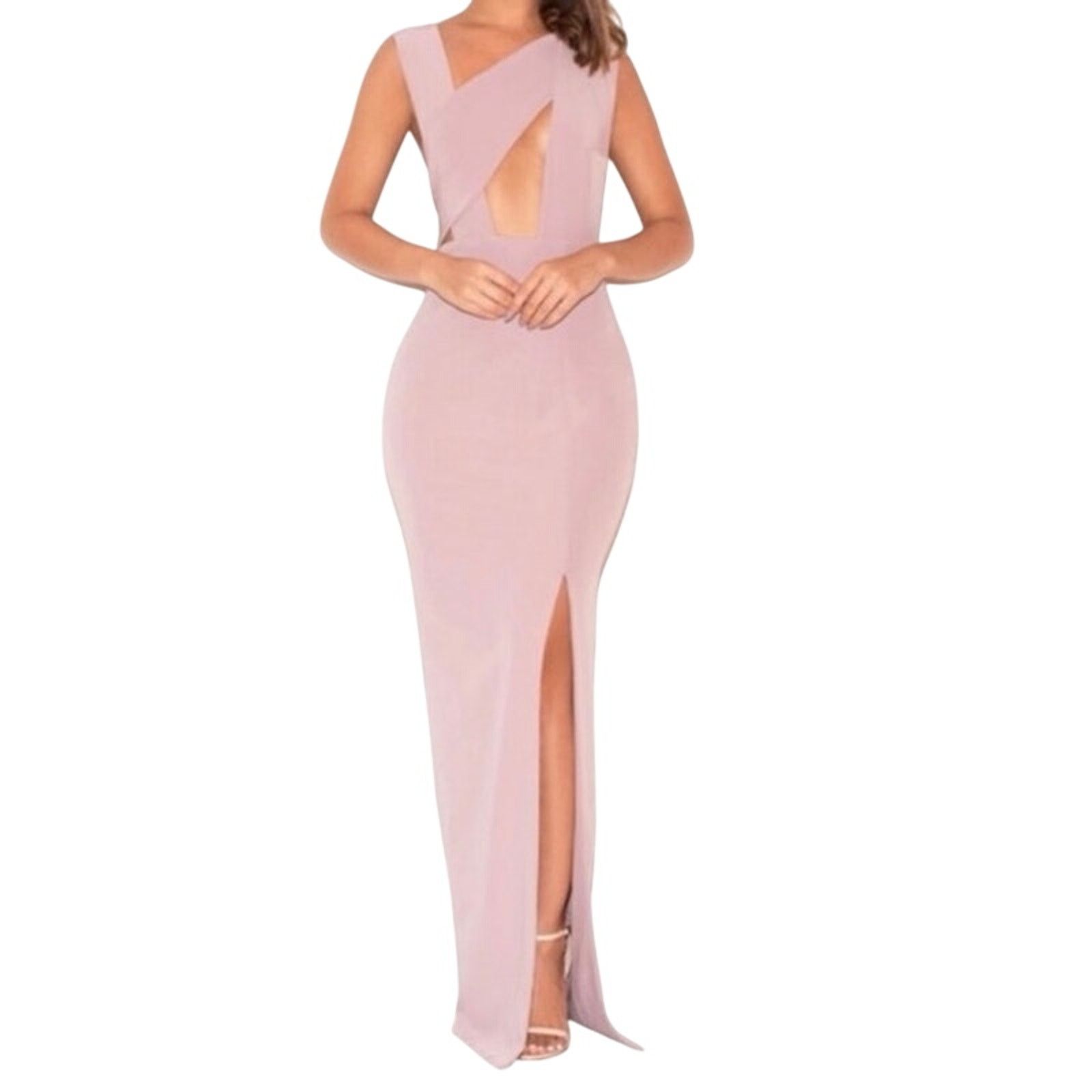 House of CB New House of CB Marina maxi dress in a mauve pink M Size M / US 6-8 / IT 42-44 - 2 Thumbnail