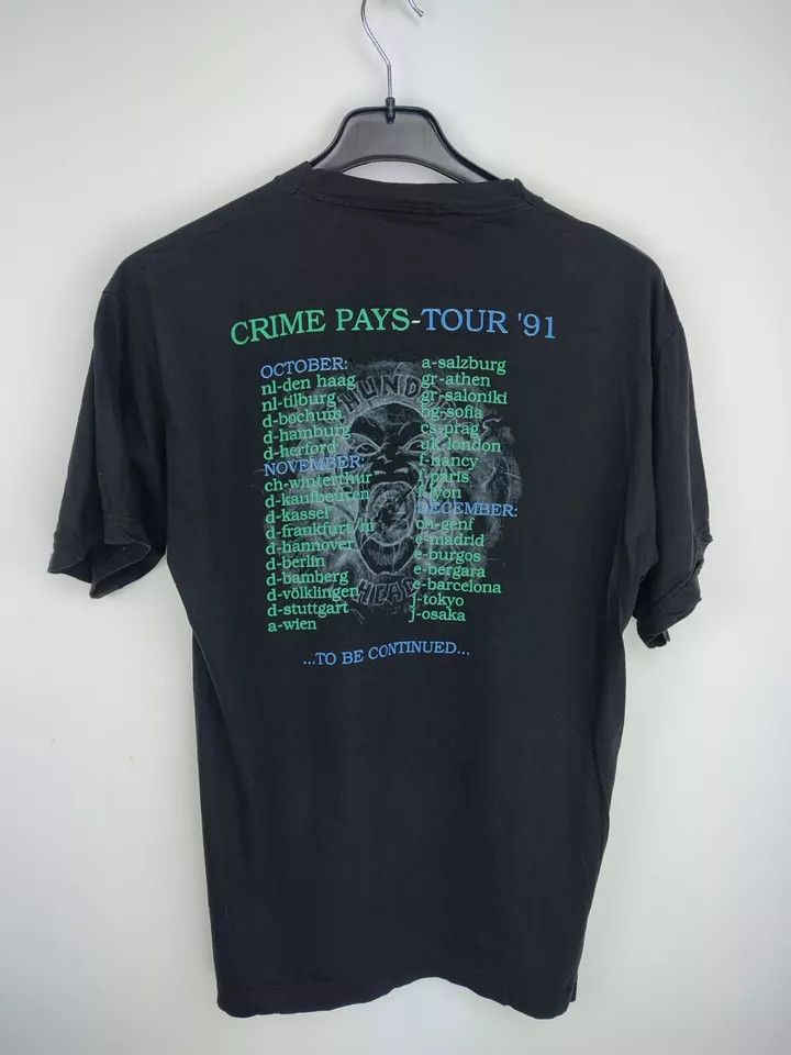Vintage 90S Thunder Head Thunderhead Band T-Shirt Vintage 1991 Tour Size US L / EU 52-54 / 3 - 6 Thumbnail