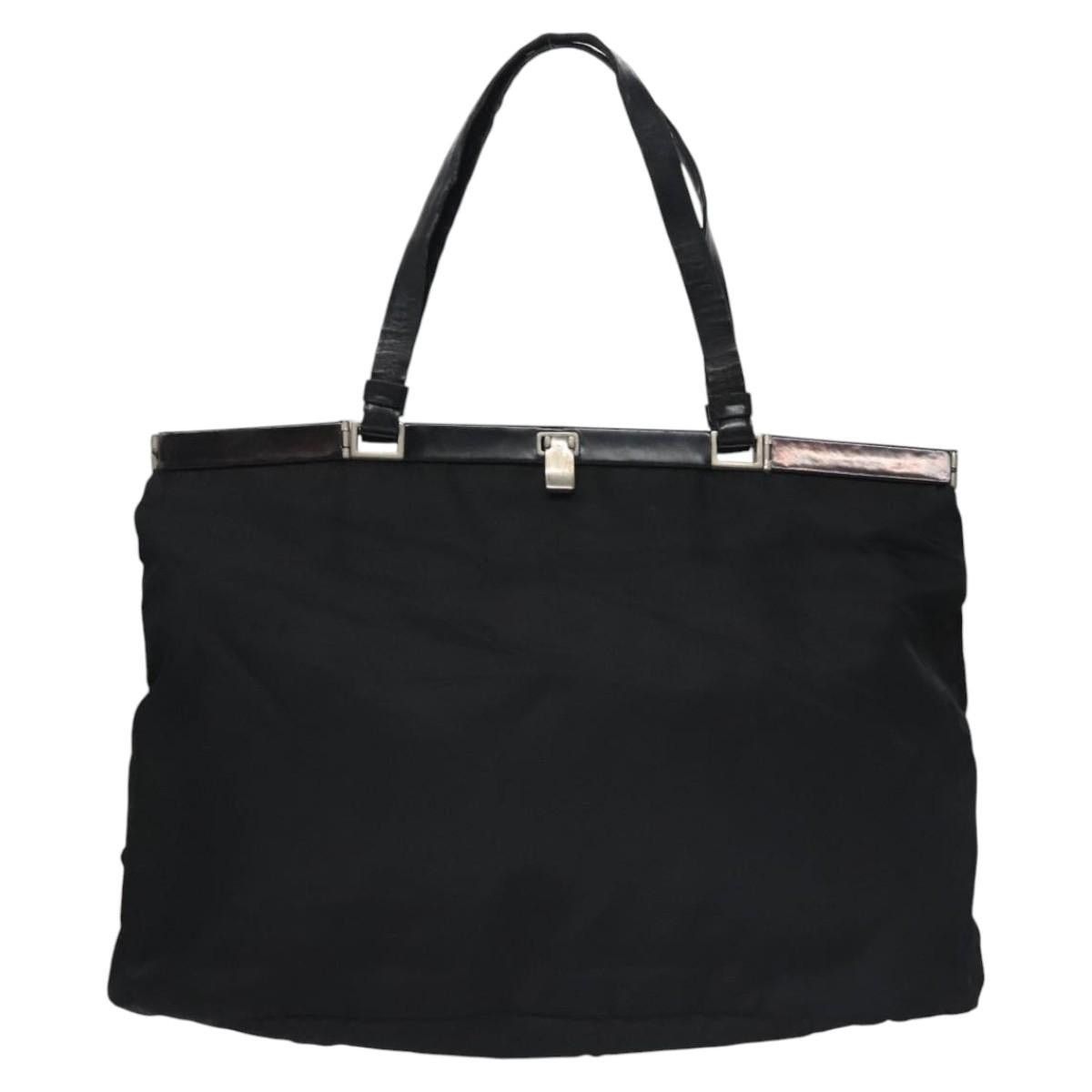 Prada PRADA Hand Bag Nylon Black Size ONE SIZE - 2 Thumbnail
