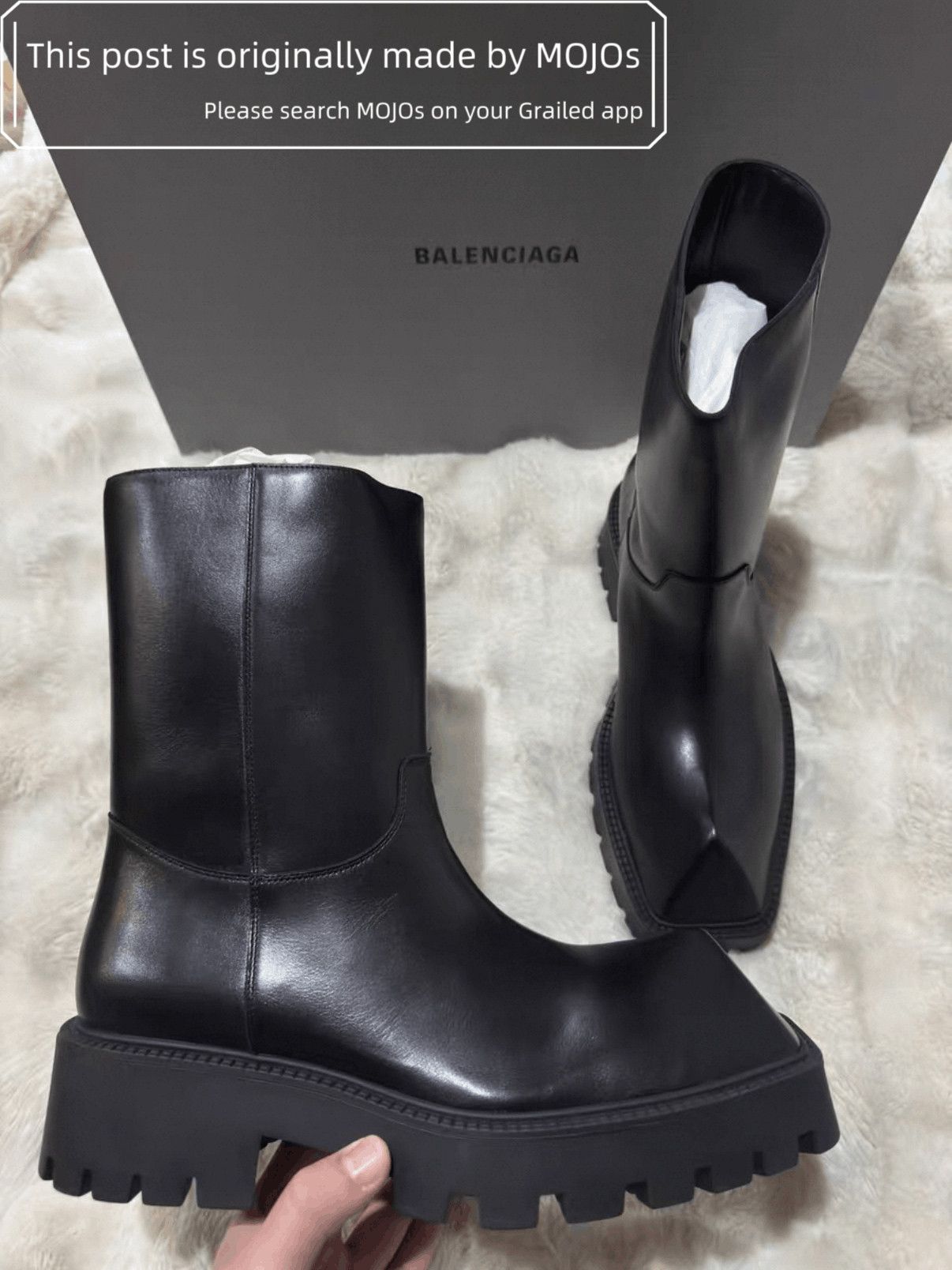 Balenciaga Sz 42 Balenciaga RHNO Boots mojos13181126 Size US 9 / EU 42 - 3 Thumbnail