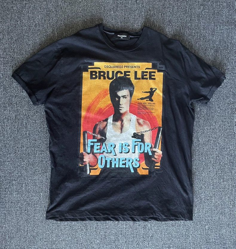 Dsquared2 Dsquared2 Bruce Lee Graphic Short Sleeve T-shirt-yf Size US XXL / EU 58 / 5 - 1 Thumbnail
