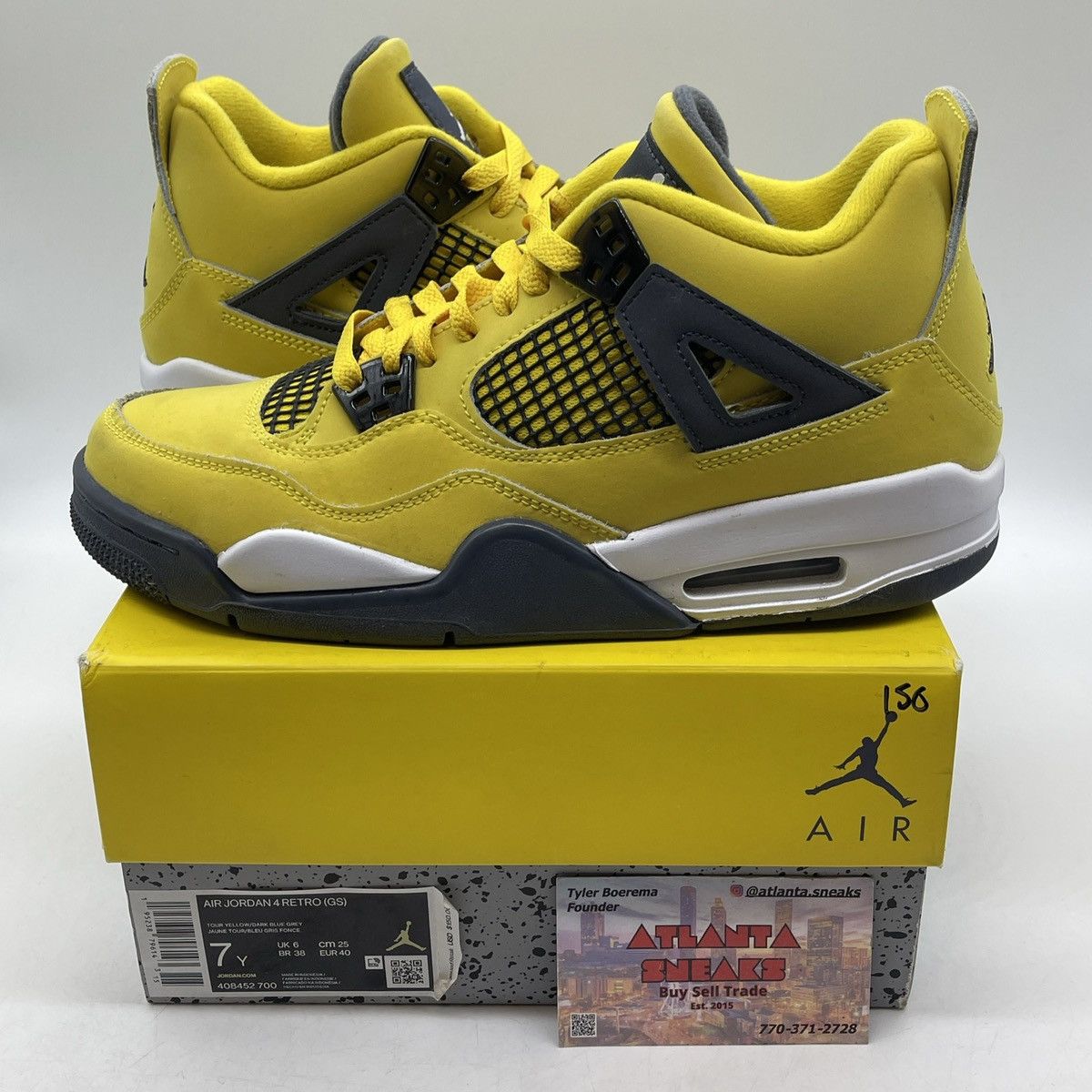 Jordan Brand Air Jordan 4 lightning Size US 7 / EU 40 - 1 Thumbnail