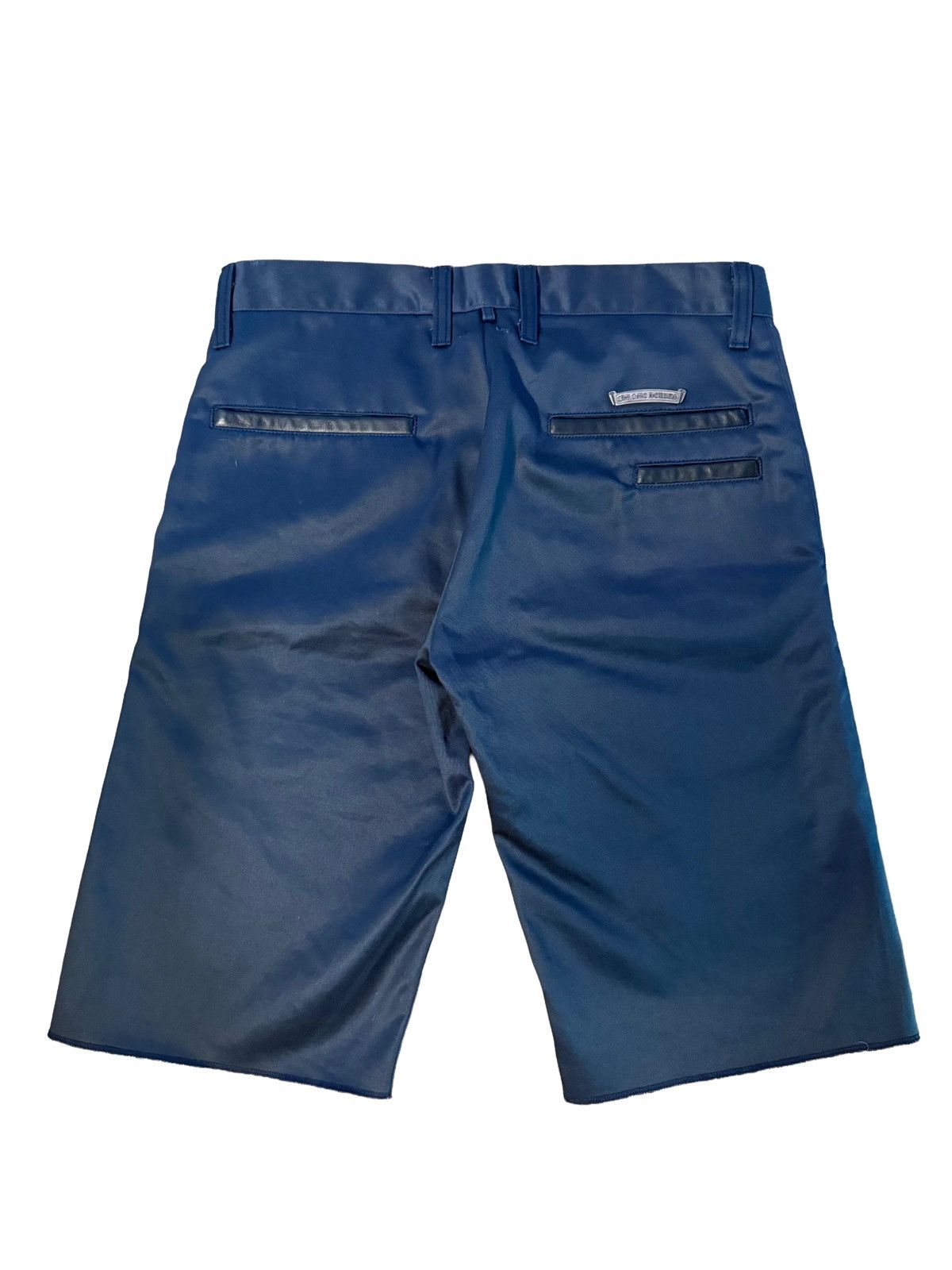 Chrome Hearts Navy Chino Shorts FLAWLESS Size US 32 / EU 48 - 2 Thumbnail