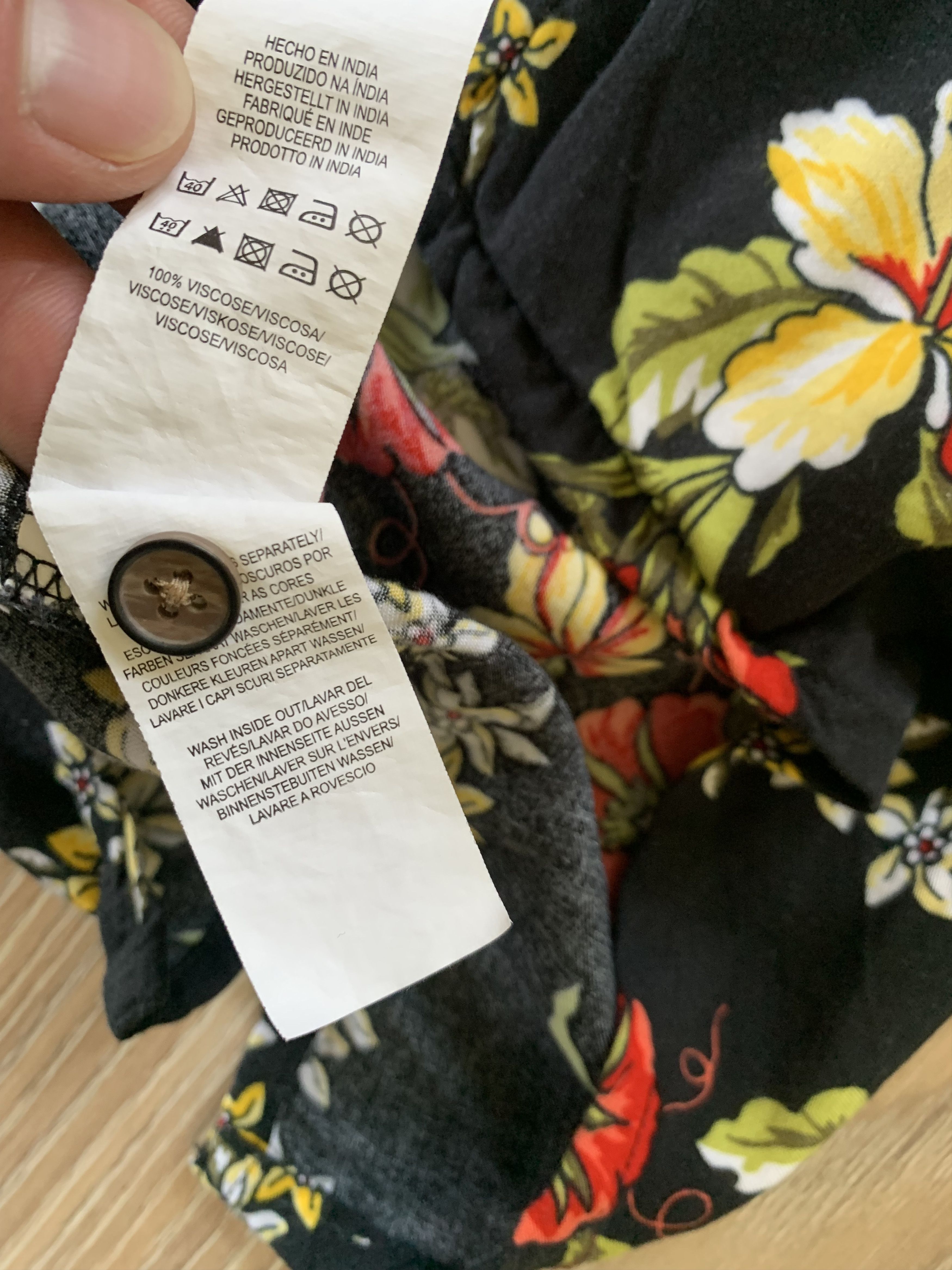 Other Primark Black Light Printed Hawaiian Shirt Size US M / EU 48-50 / 2 - 7 Thumbnail