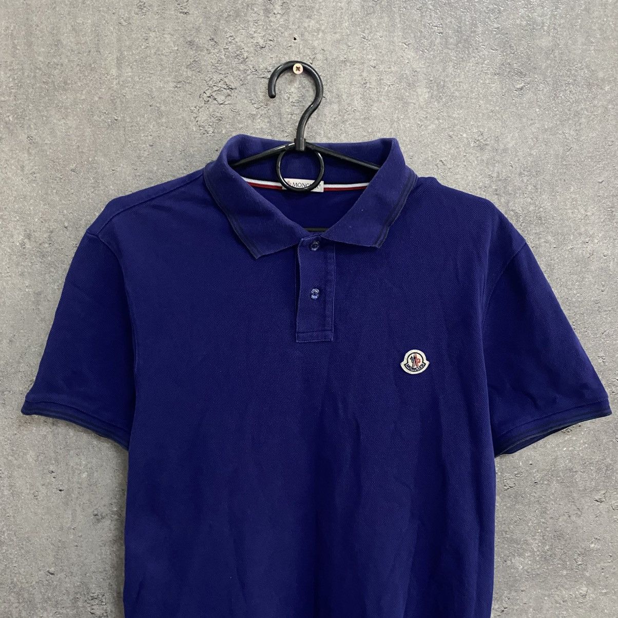 Moncler Moncler Polo T-Shirt Size US L / EU 52-54 / 3 - 3 Thumbnail