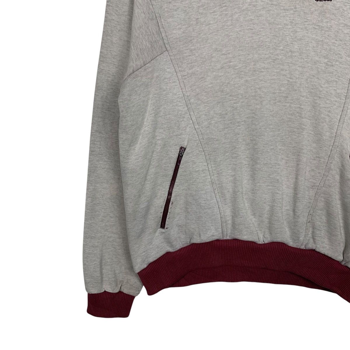 Adidas ADIDAS CLUB Embroidery Logo Fleece Lined Sweatshirt 1567-C70 Size US M / EU 48-50 / 2 - 6 Thumbnail