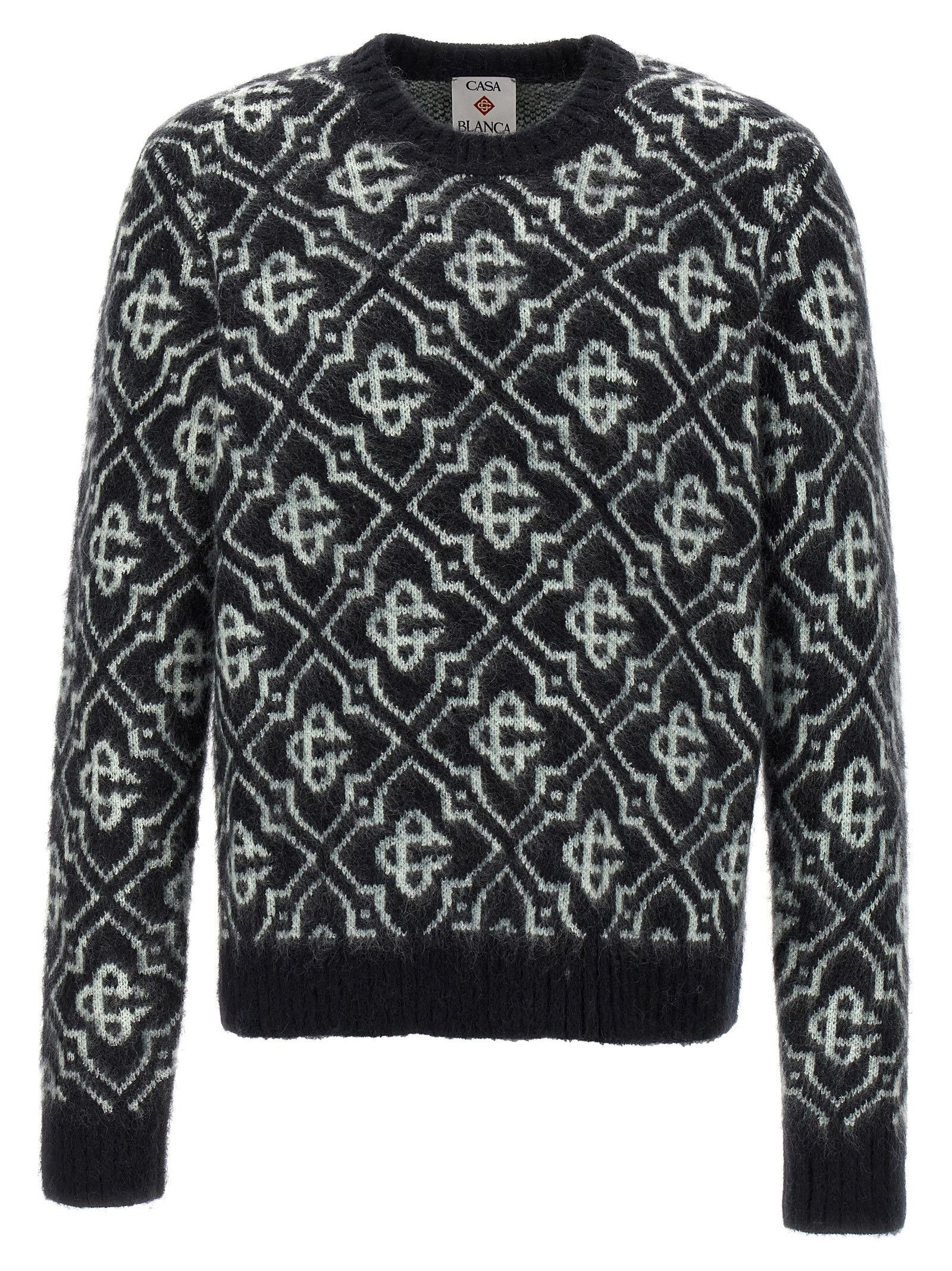 Casablanca 'Monogram' Sweater Size US M / EU 48-50 / 2 - 1 Thumbnail