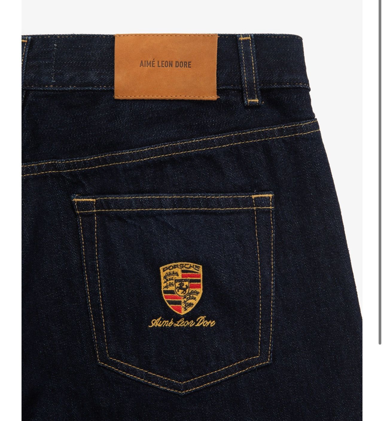 Aime Leon Dore Aime Leon Dore x Porsche Denim Jeans Size US 32 / EU 48 - 3 Thumbnail