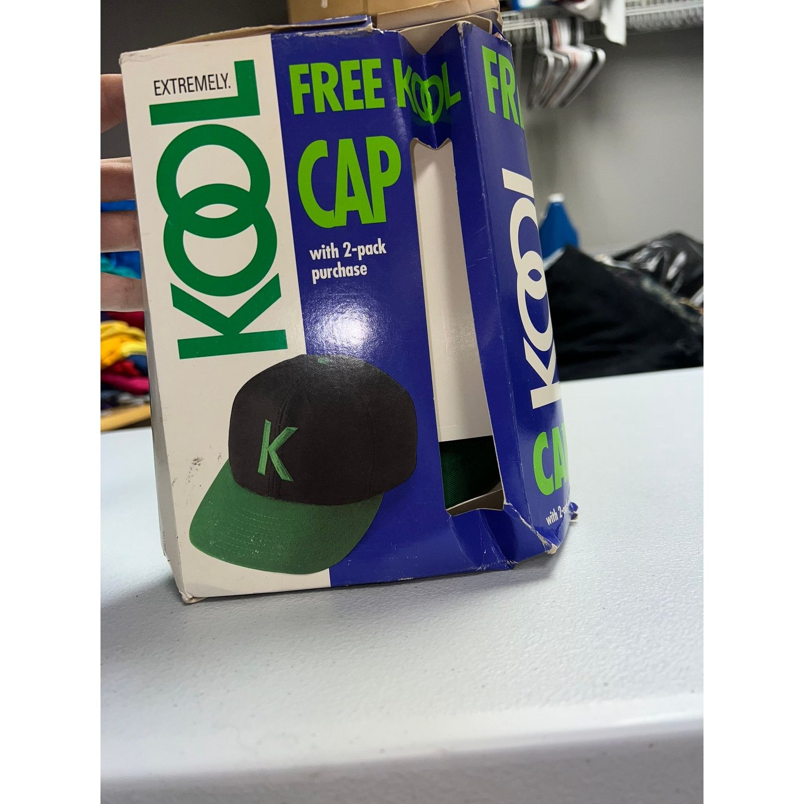 Vintage Vintage Kool Cap Cigs Cigarettes Promo Hat Cap Headwear Size ONE SIZE - 8 Thumbnail