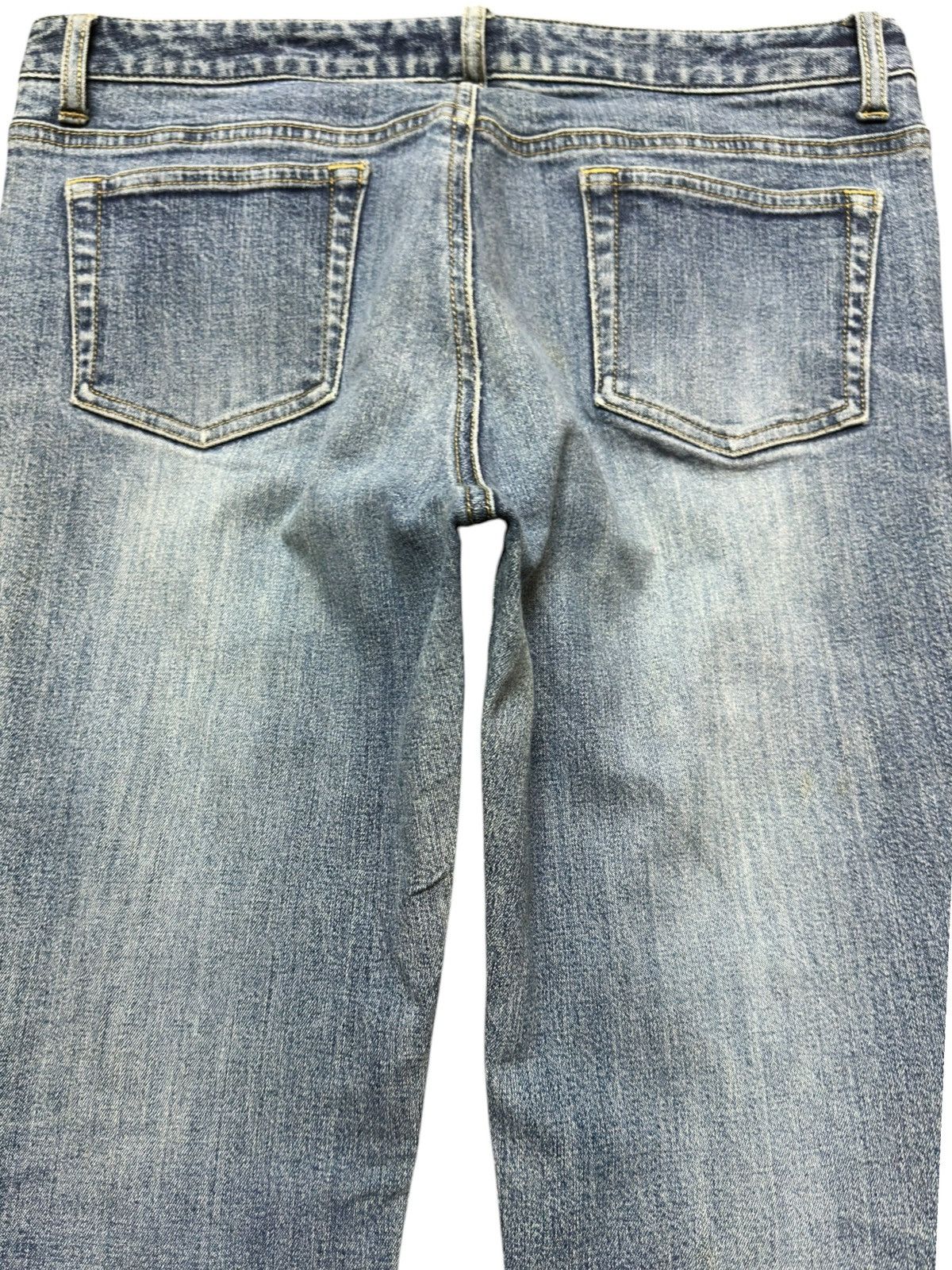 Hysteric Glamour Vintage Oririn Flare Bootcut Embroidery Distressed Denim Size US 31 - 5 Thumbnail