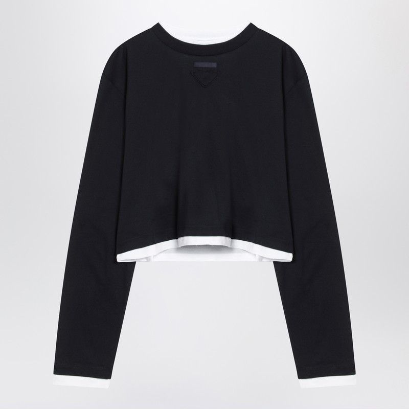 Tシャツ・カットソー PRADA AMARANTH T-SHIRT IN COTTON JERSEY Prada Prada Amaranth T-Shirt In Cotton Jersey | Grailed
