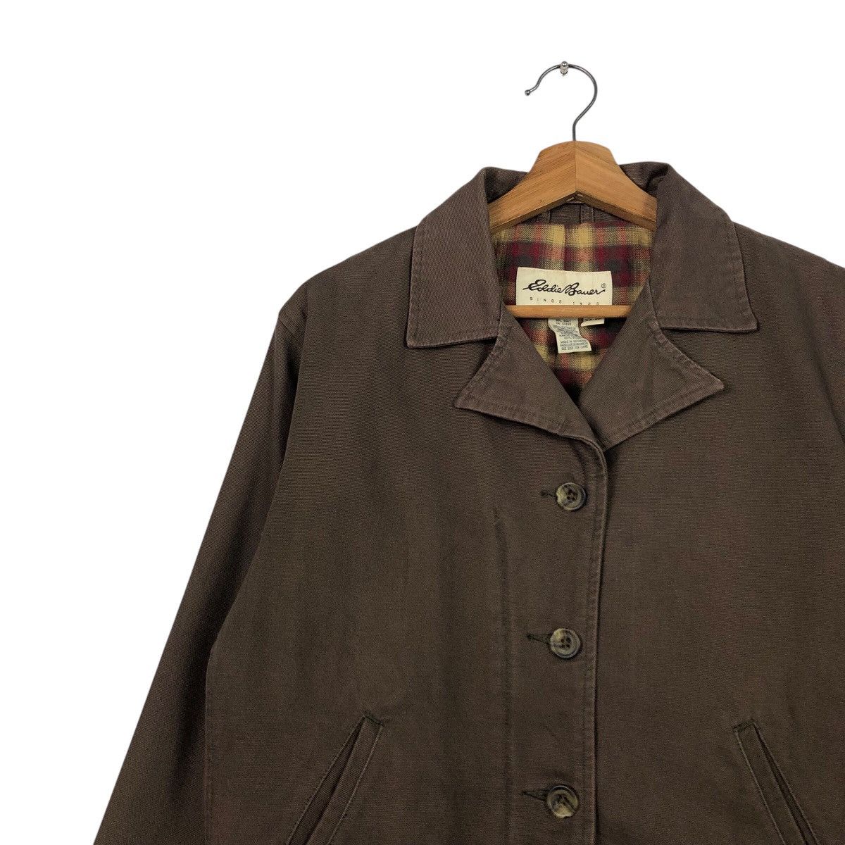 Japanese Brand Vintage Eddie Bauer Blanket Liner Coat Canvas Ranchwear Size US XS / EU 42 / 0 - 8 Thumbnail