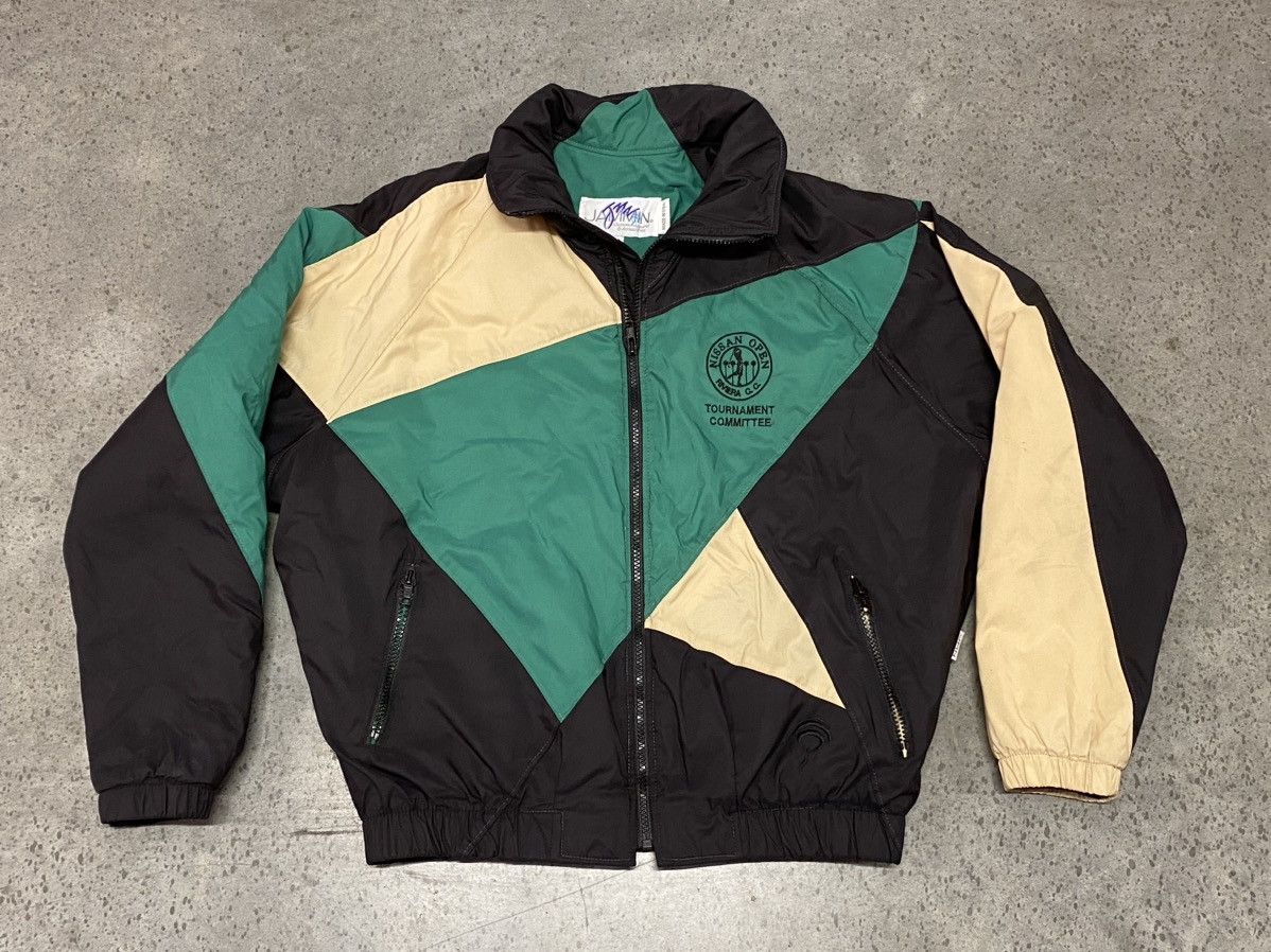 Vintage 90’s Nissan Open x Jammin Golf Sportswear Zip Up Jacket Size US S / EU 44-46 / 1 - 1 Thumbnail