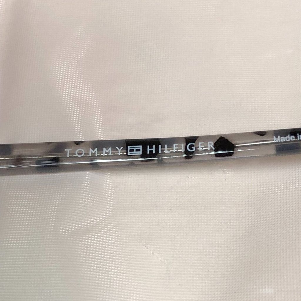 Tommy Hilfiger Tommy Hilfiger Silver & Black Patterned Aviator Sunglasses Size ONE SIZE - 4 Thumbnail