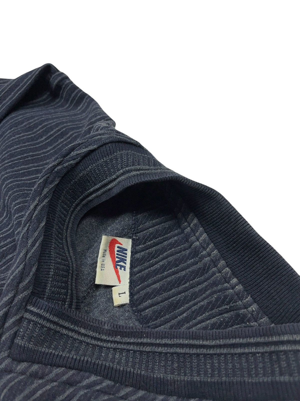 Nike Vintage y2k Nike Striped Long Sleeve Bootleg Size US M / EU 48-50 / 2 - 4 Thumbnail