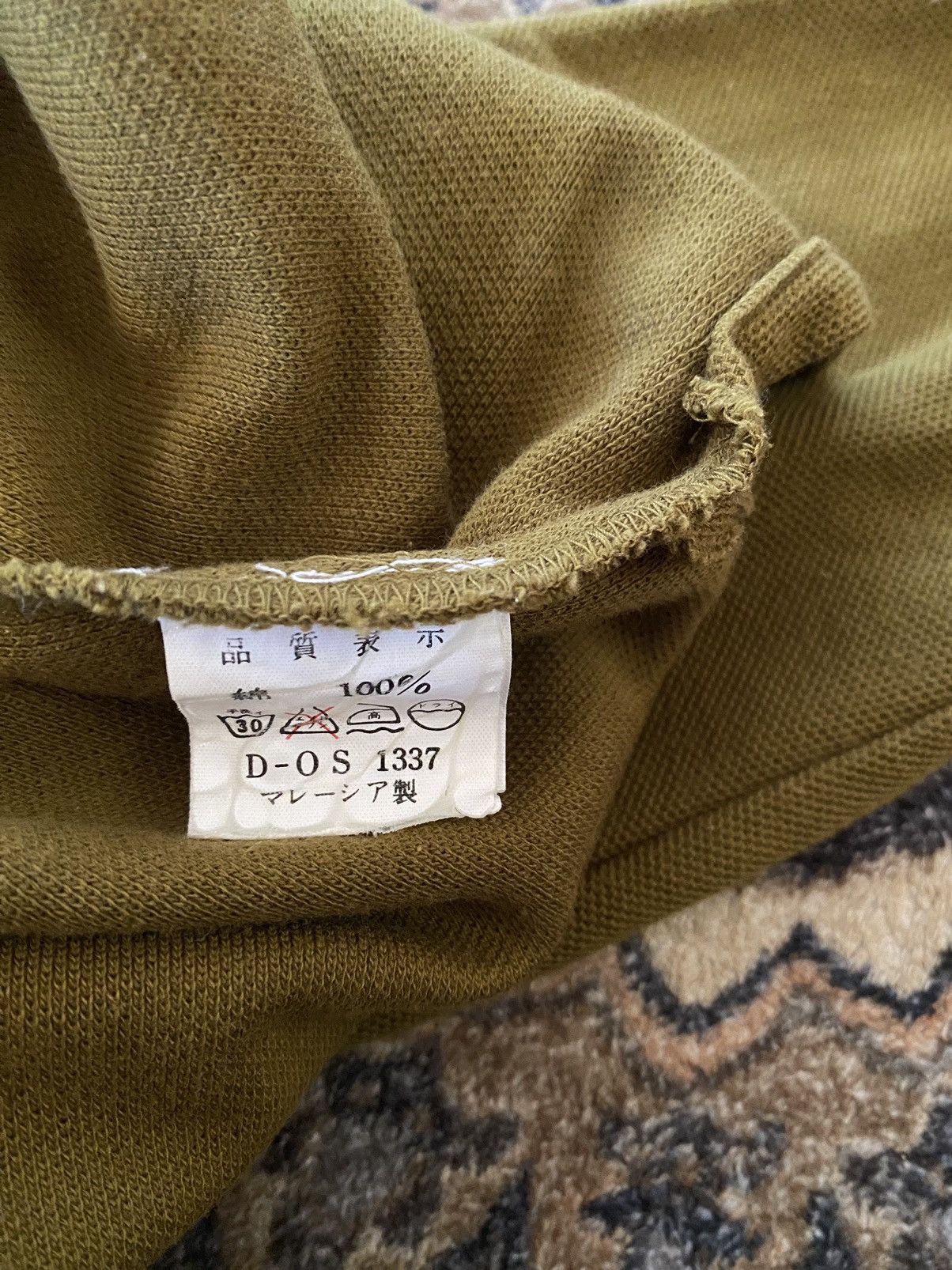 Yves Saint Laurent Vintage Yves Saint Laurent Long Sleeve Polo Tee Size US M / EU 48-50 / 2 - 7 Thumbnail