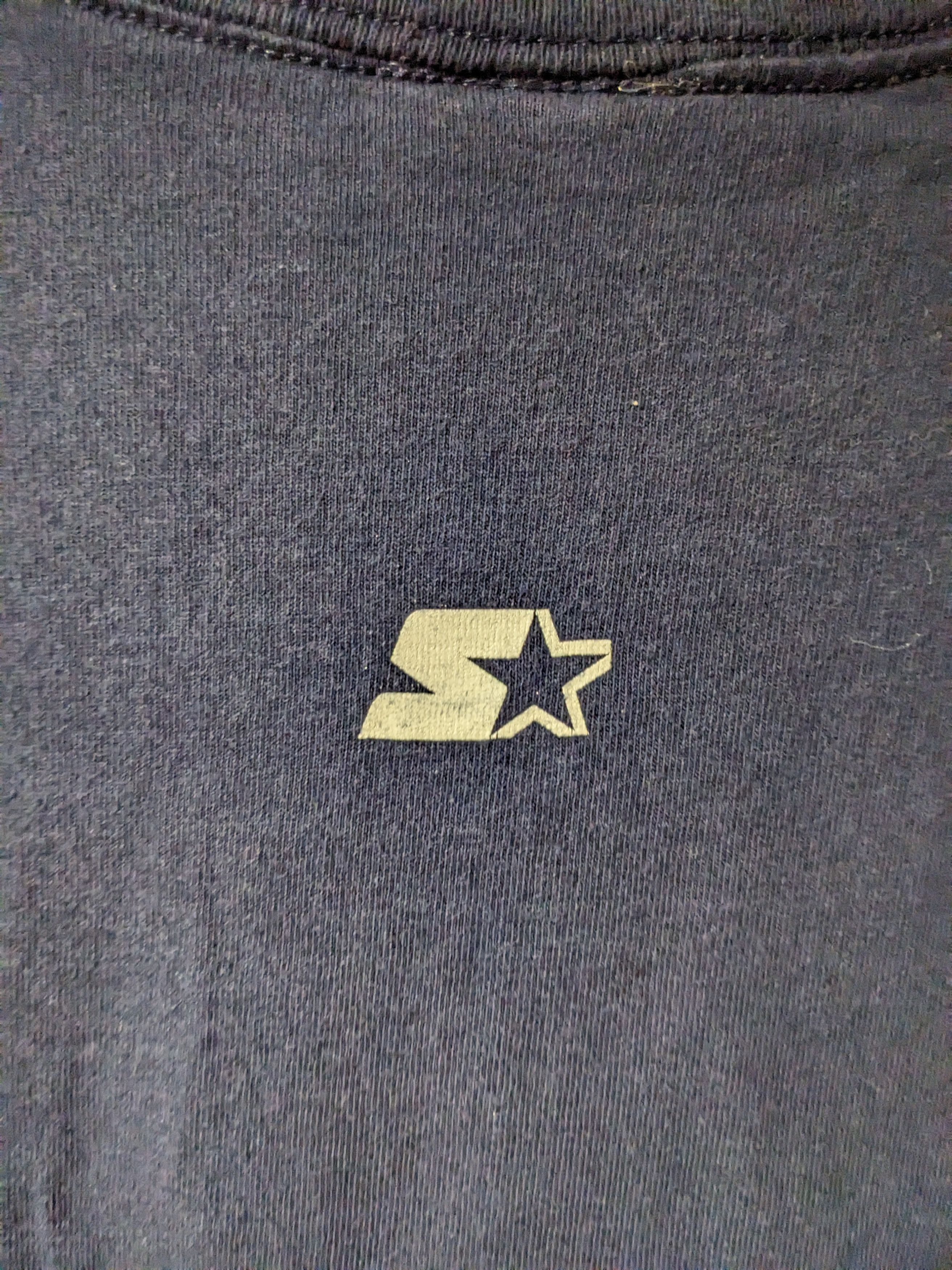 Starter × Vintage Vintage 90s Penn State Spell Out Starter Blue Large T-Shirt Size US L / EU 52-54 / 3 - 6 Thumbnail