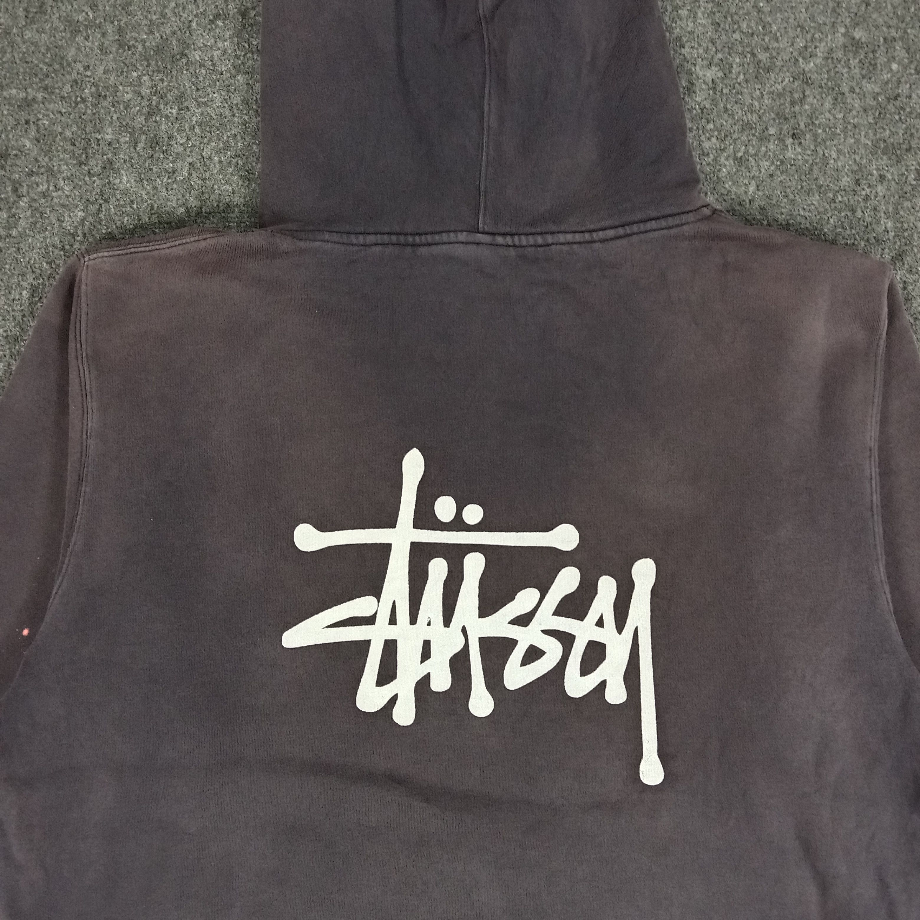 Stussy × Vintage Stussy American Streetwear Style Hoodies Size US XL / EU 56 / 4 - 7 Thumbnail