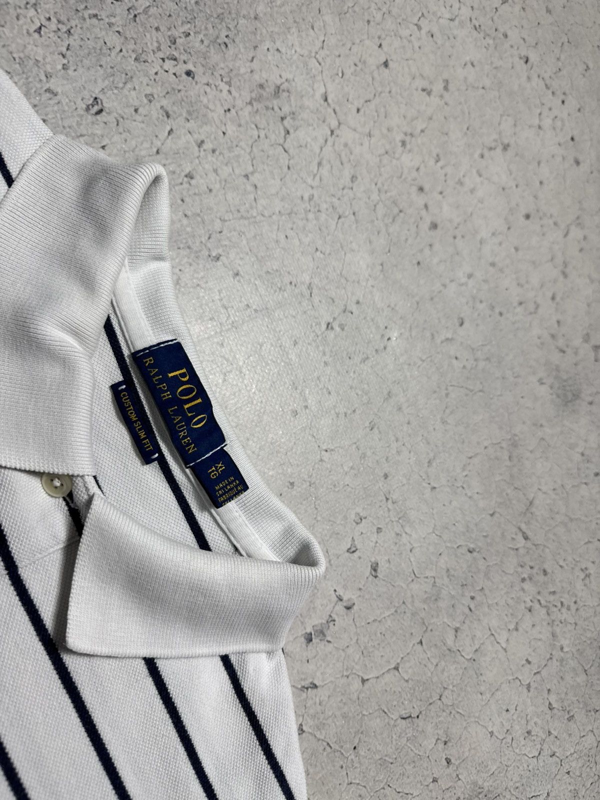 Nike Polo Ralph Lauren Vintage Striped Polo Shirt Size XL Size US XL / EU 56 / 4 - 5 Thumbnail